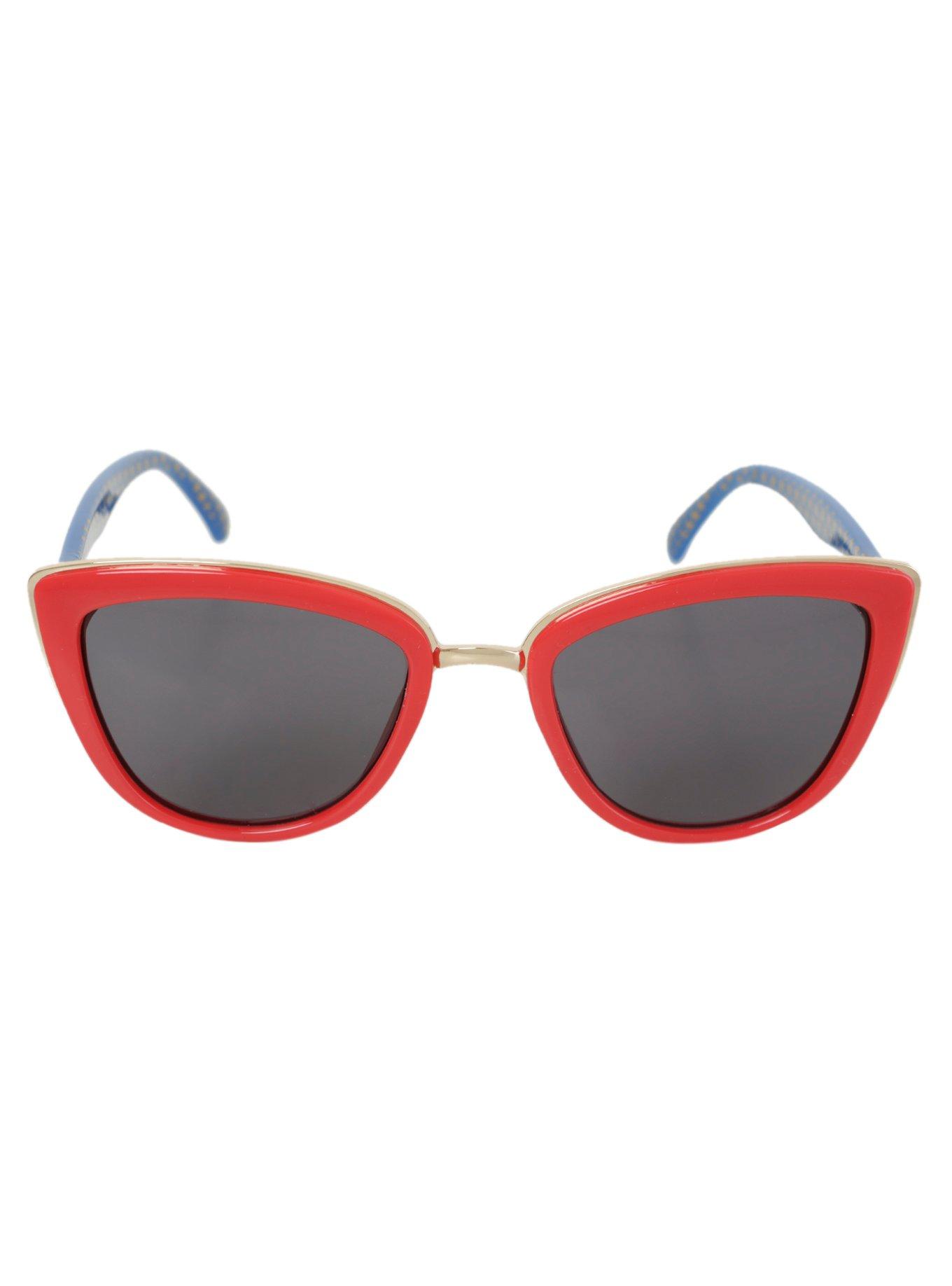 DC Comics Wonder Woman Cat Eye Sunglasses, , alternate