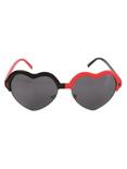 DC Comics Harley Quinn Heart Sunglasses, , alternate