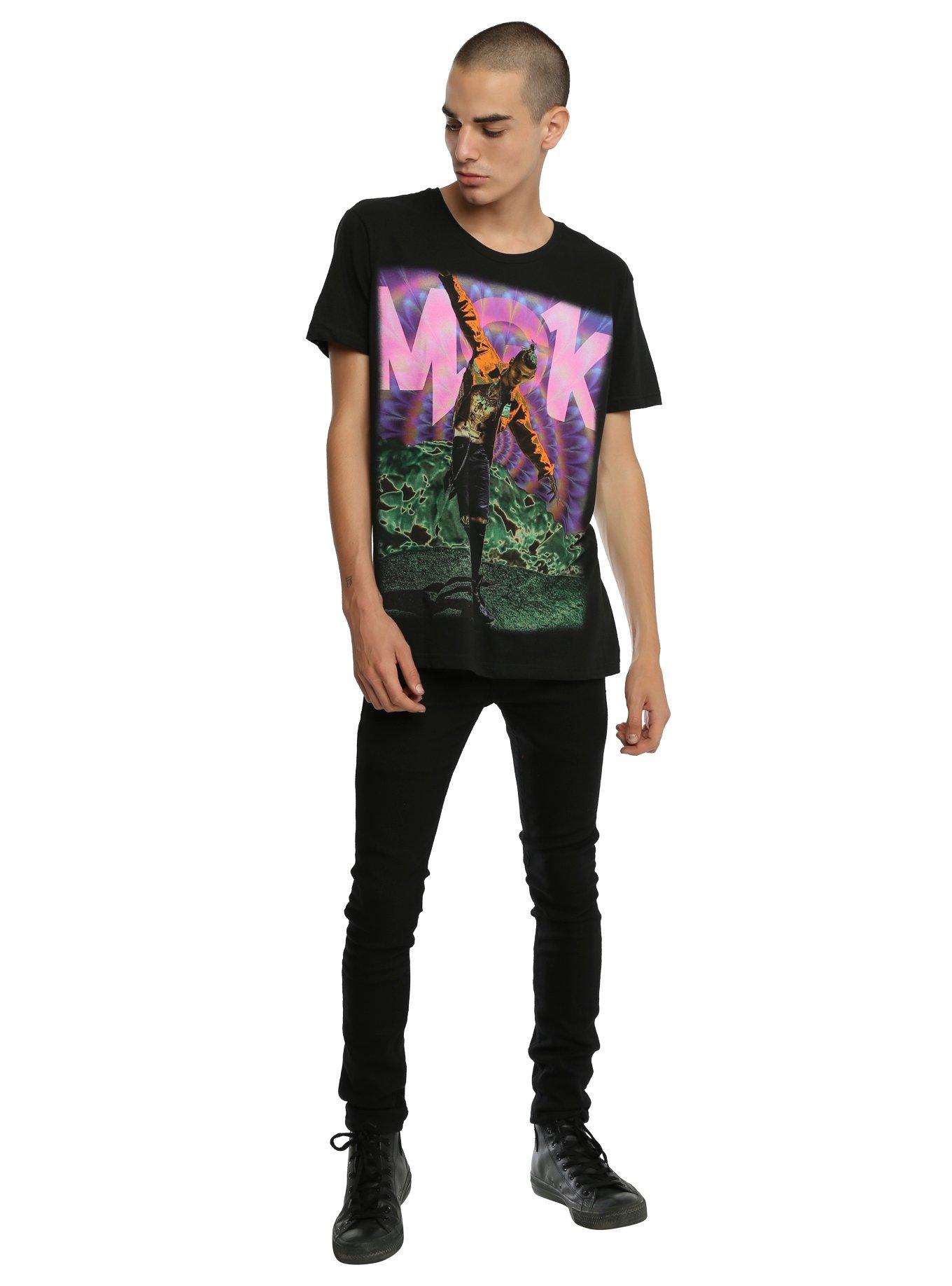 Machine Gun Kelly Psychedelic MGK T-Shirt, , alternate