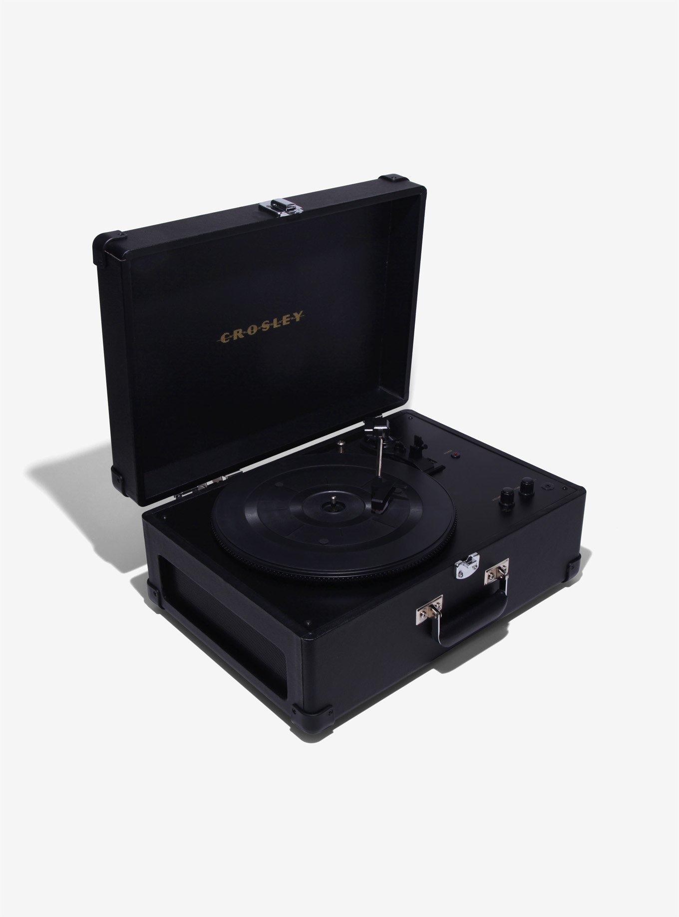 Crosley Keepsake Black 3-Speed Portable USB Turntable, , alternate
