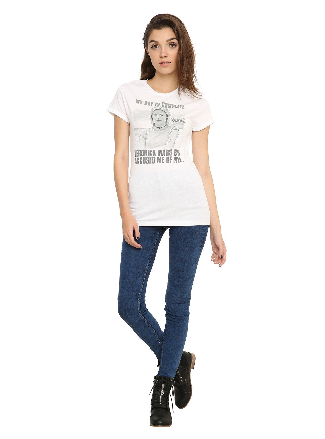 Veronica Mars My Day Is Complete Girls T-Shirt, , alternate