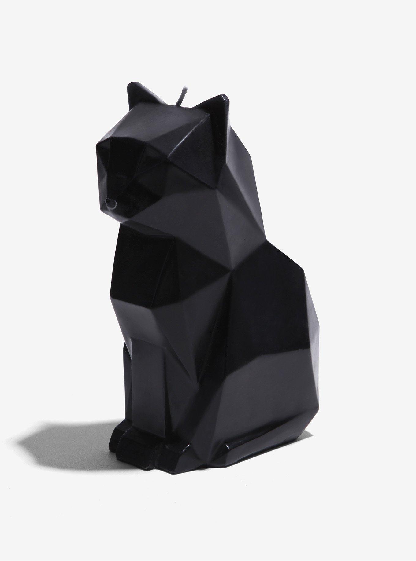 Pyro Pet Black Skeleton Cat Candle, , alternate