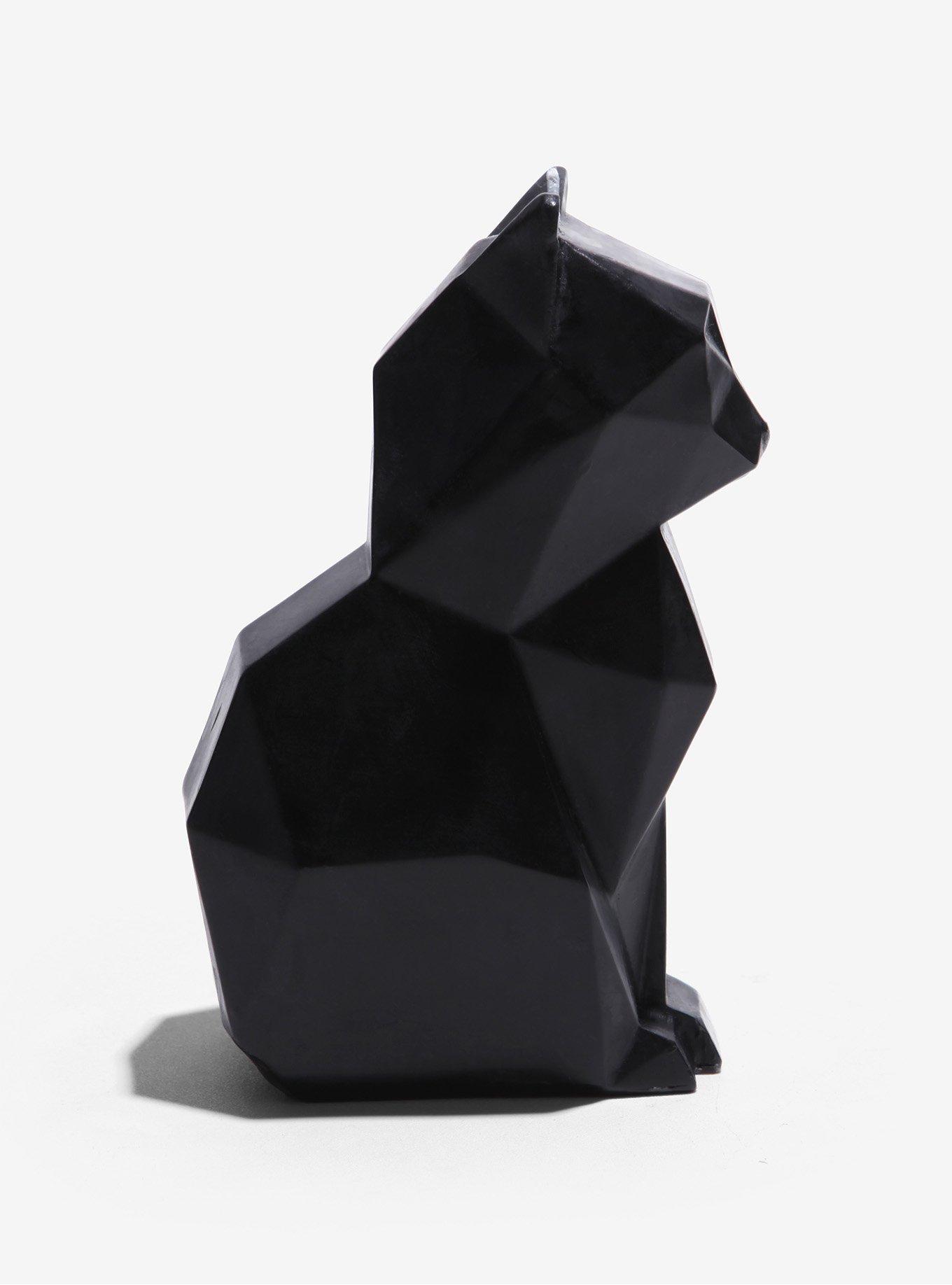 Pyro Pet Black Skeleton Cat Candle, , alternate