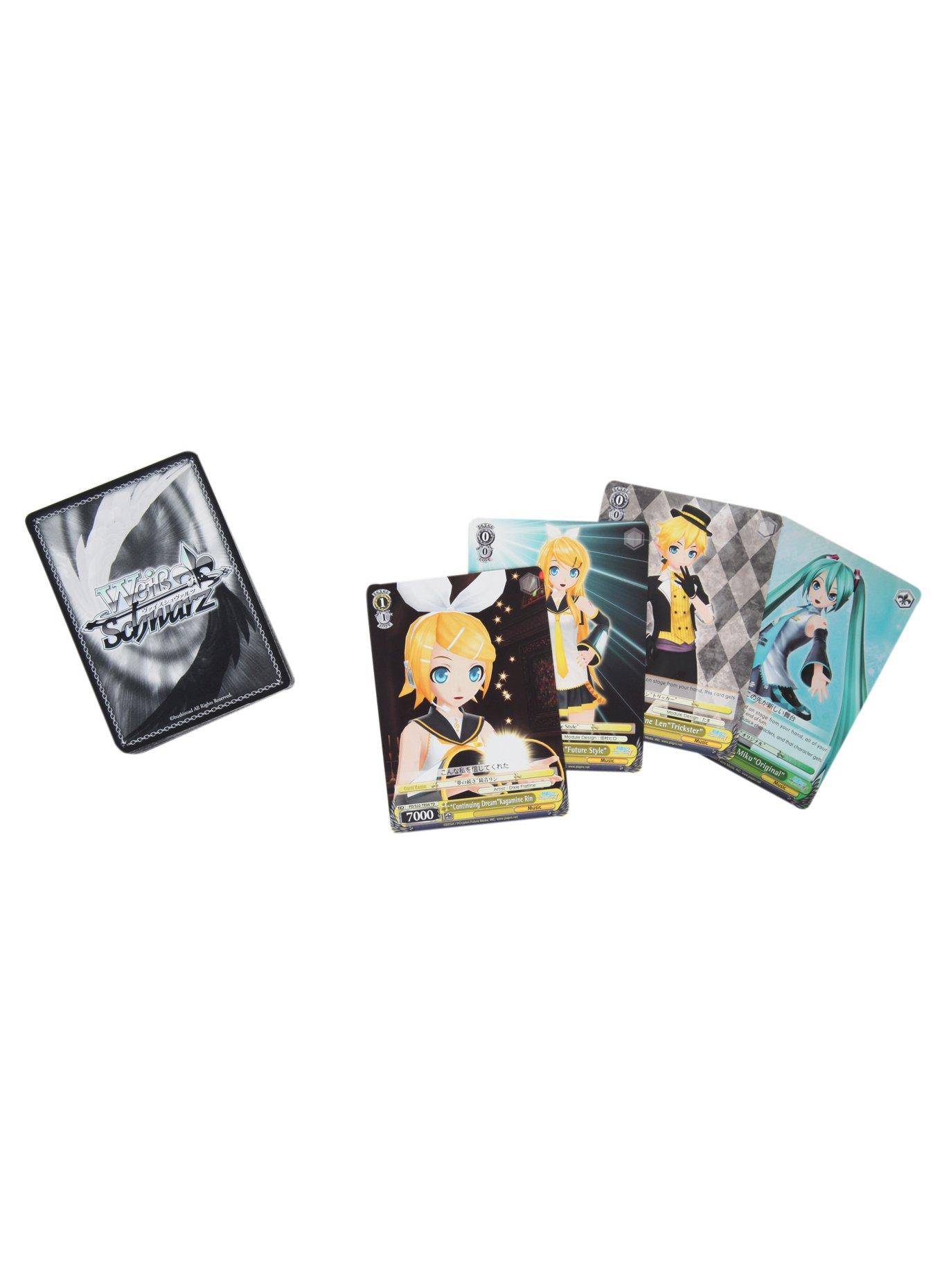 Hatsune Miku: Project Diva F Weiss Schwarz TCG Trial Deck, , alternate