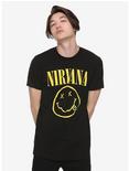 Nirvana Smile T-Shirt, BLACK, alternate
