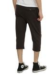 XXX RUDE Black Marled Knit Jogger Shorts, , alternate
