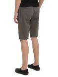 XXX RUDE Grey Chino Jogger Shorts, , alternate