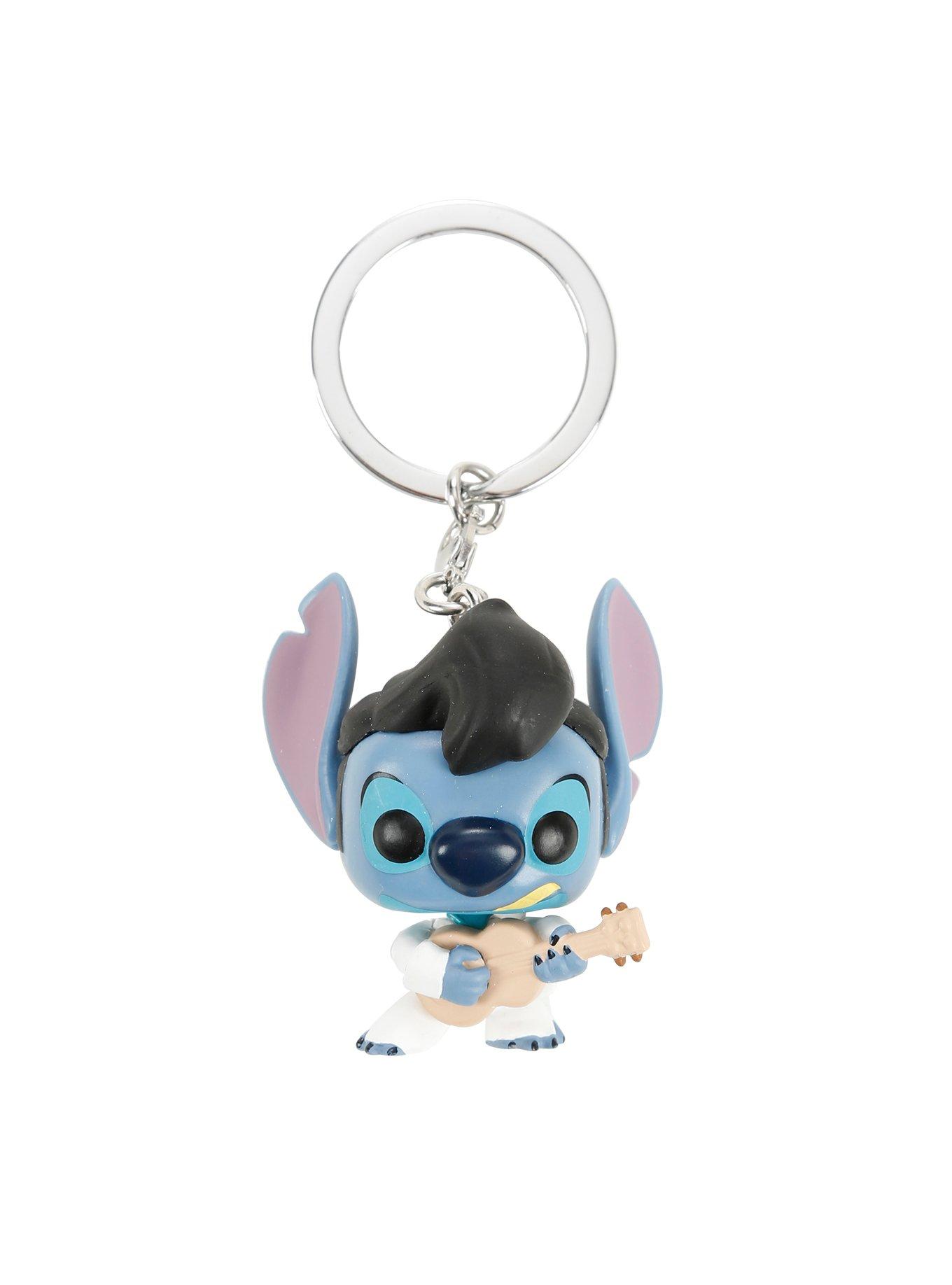 Funko Disney Lilo & Stitch Pocket Pop! Elvis Stitch Key Chain Hot Topic Exclusive, , alternate