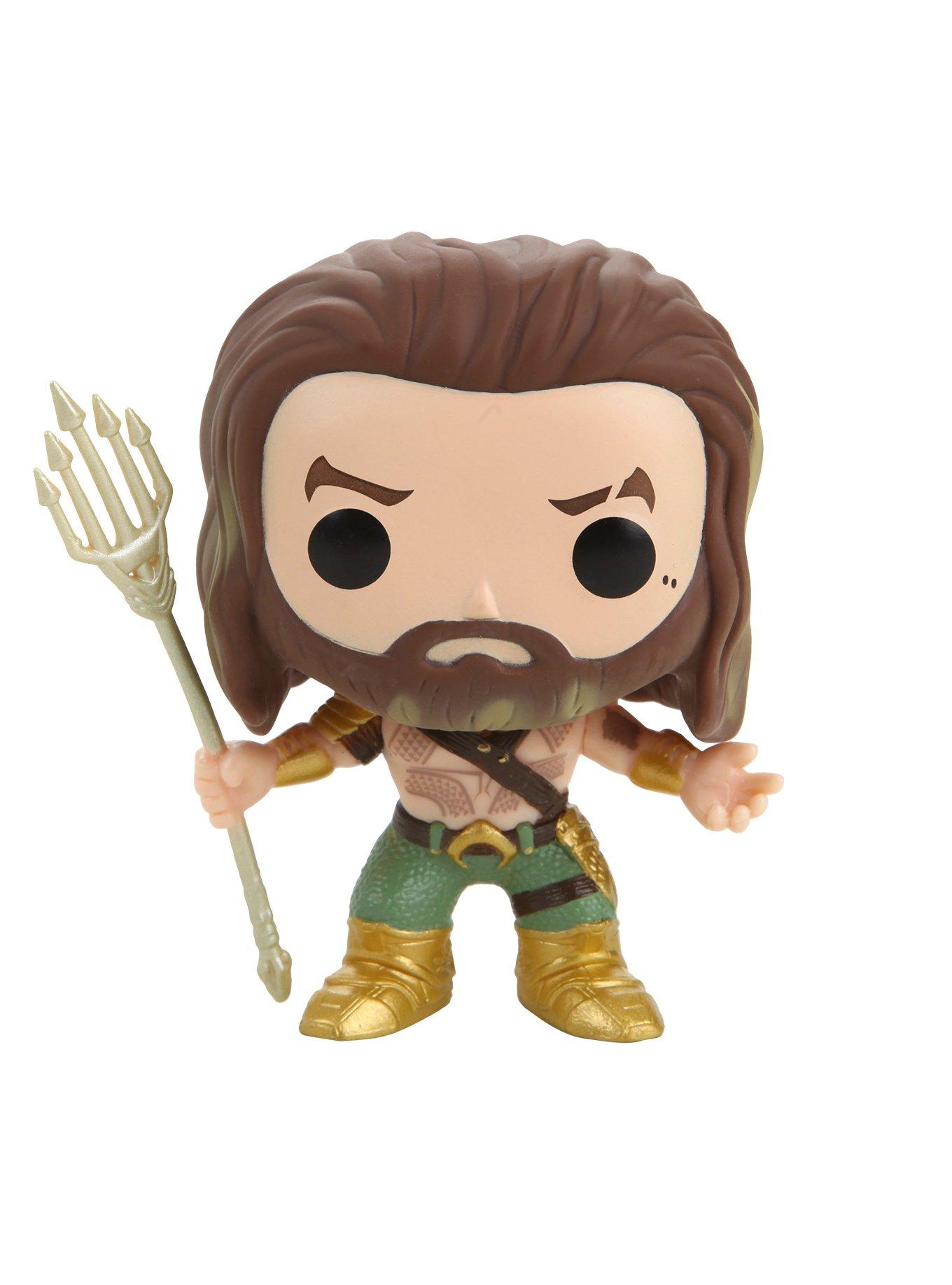 Funko DC Comics Batman V Superman: Dawn Of Justice Pop! Heroes Aquaman Vinyl Figure, , alternate