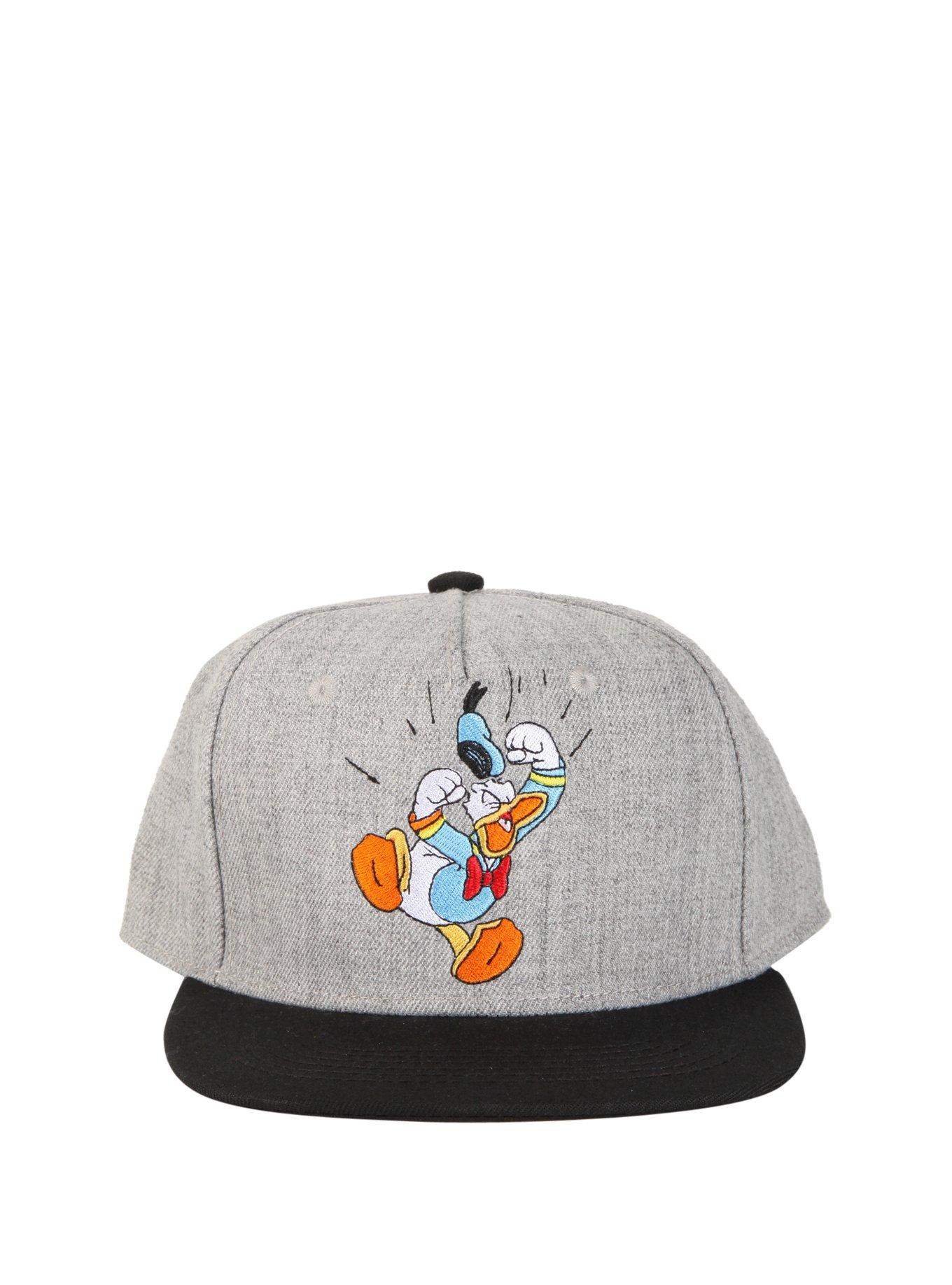 Disney Donald Duck Snapback Hat, , alternate