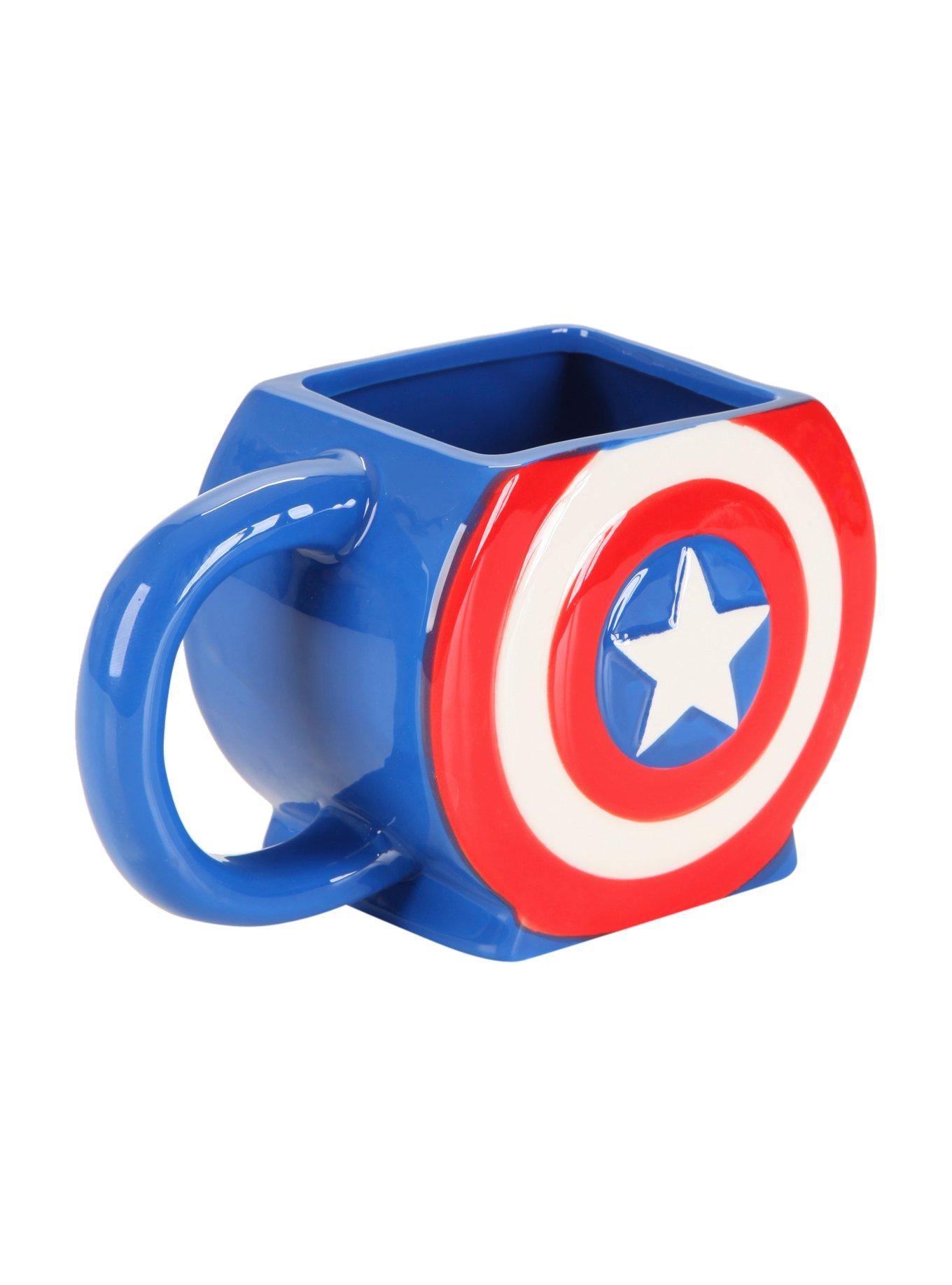 Marvel Captain America Shield Figural Mug, , alternate