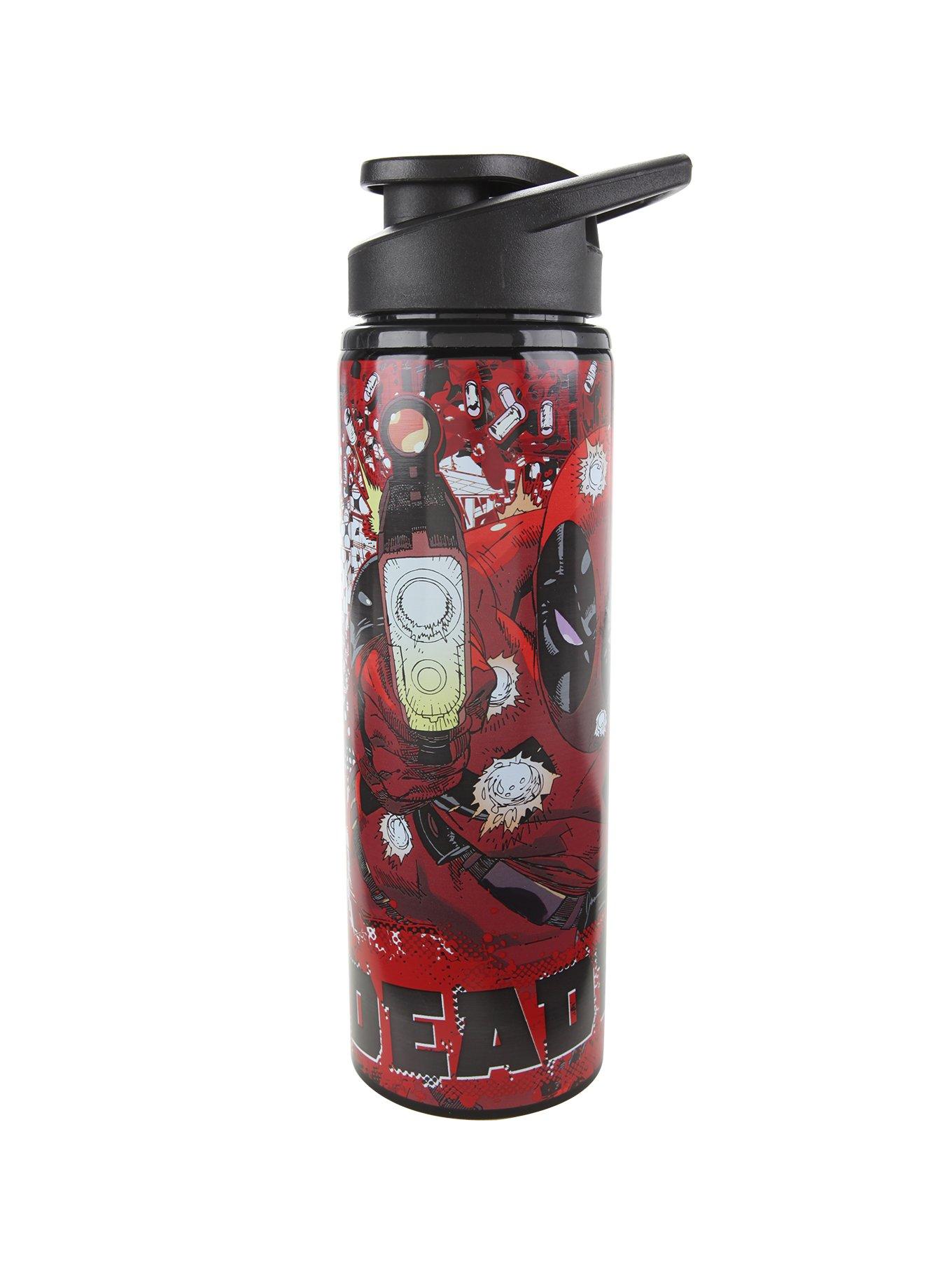 Marvel Deadpool Stainless Steel Water Bottle, , alternate