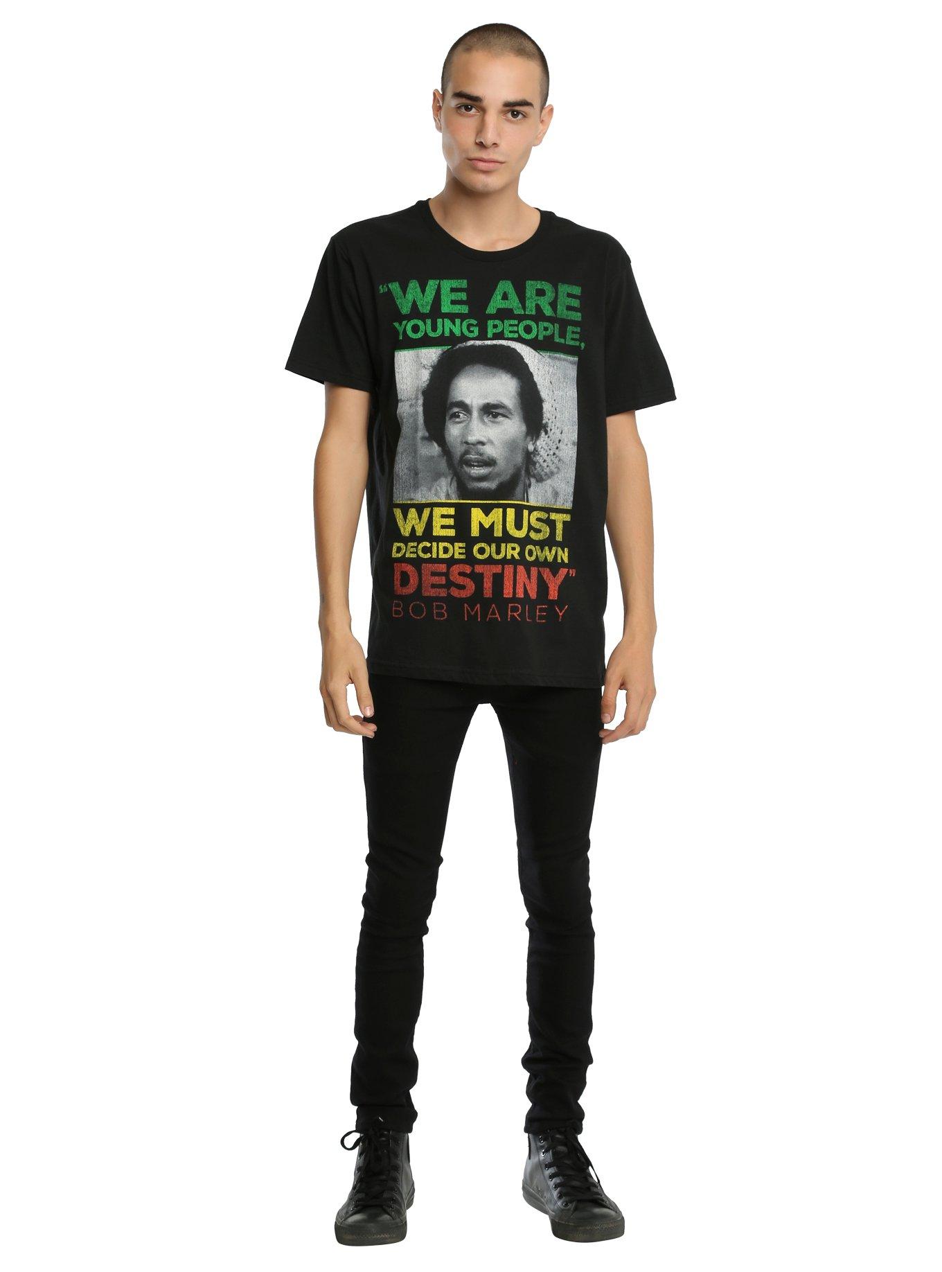 Bob Marley Stripe T-Shirt, , alternate