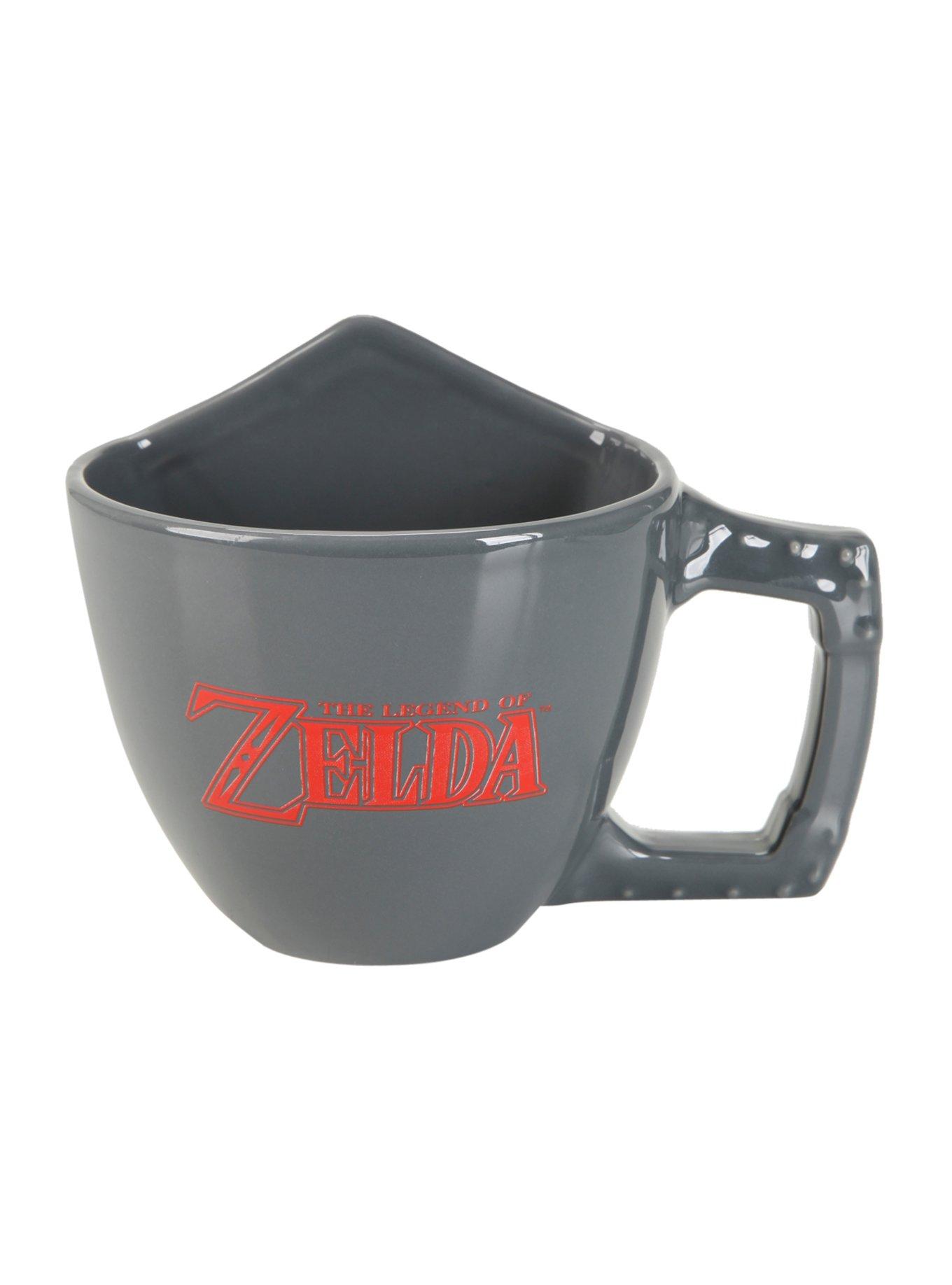 The Legend Of Zelda Hylian Shield Figural Mug, , alternate