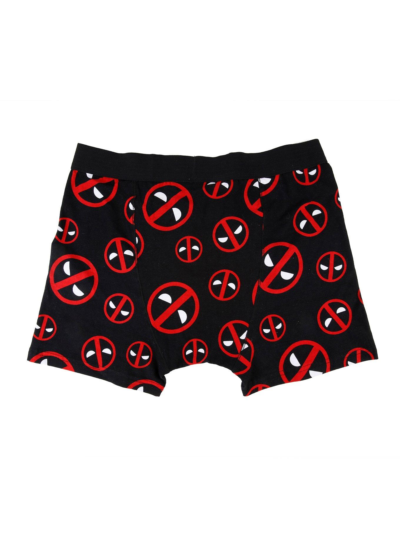 Marvel Deadpool Boxer Briefs, , alternate