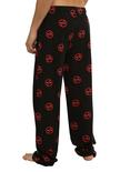 Marvel Deadpool Logo Guys Pajama Pants, , alternate