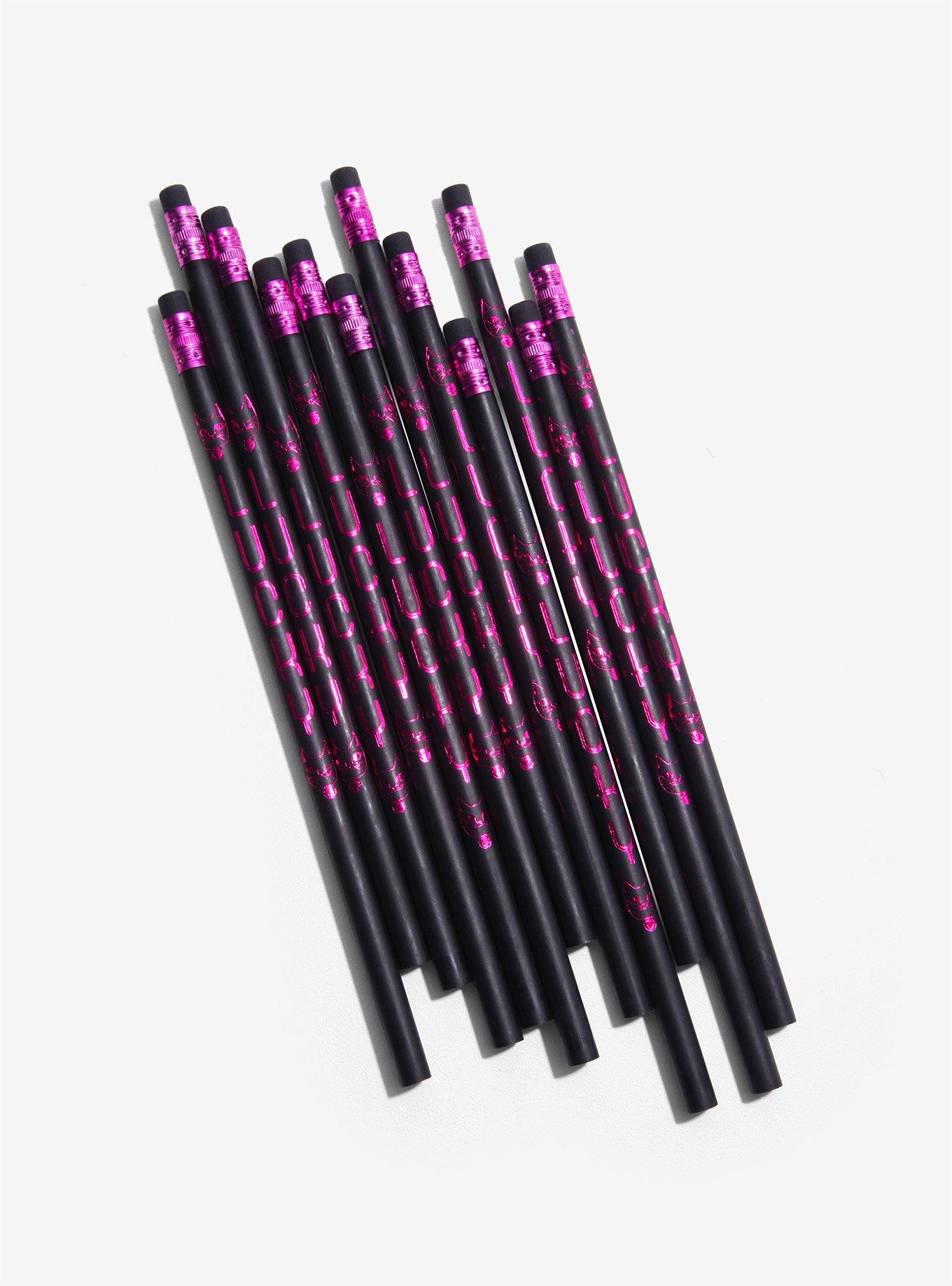 Lucky Black Cat Pencils 12 Pack, , alternate