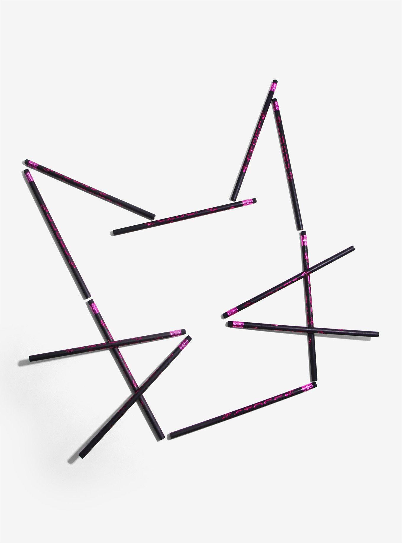 Lucky Black Cat Pencils 12 Pack, , alternate