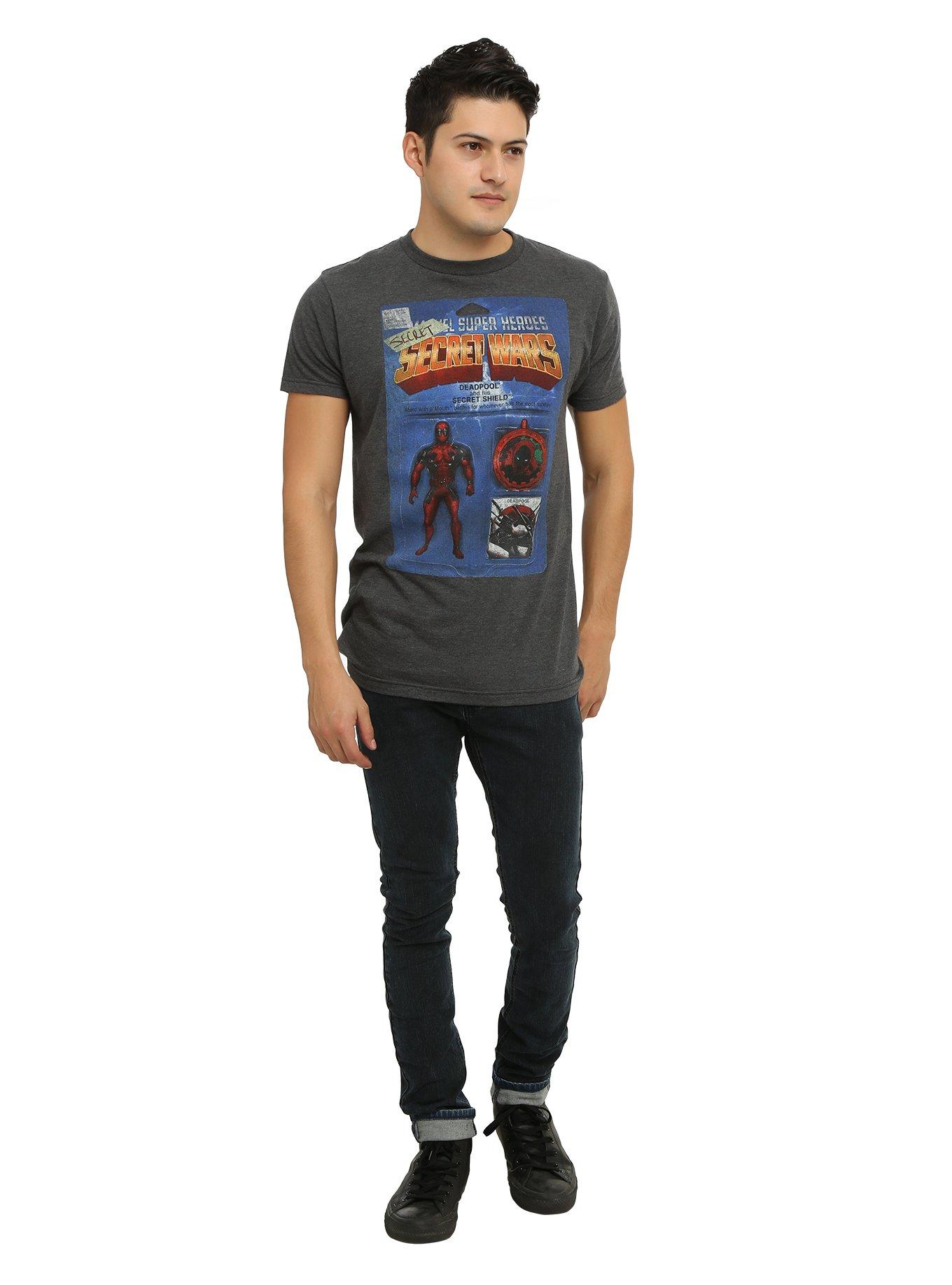 Marvel Deadpool Action Figure T-Shirt, , alternate