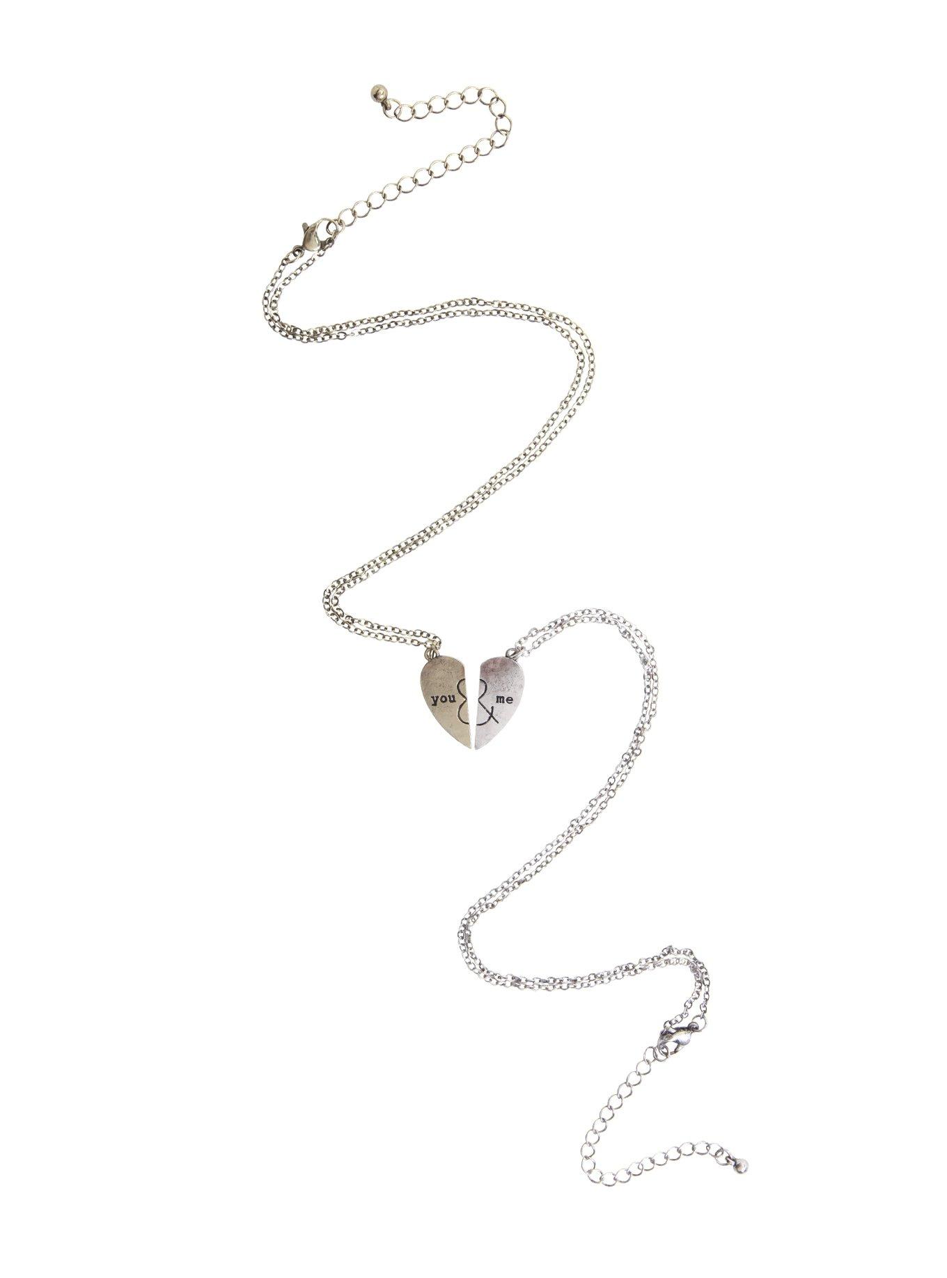 You & Me Best Friend Necklace Set, , alternate