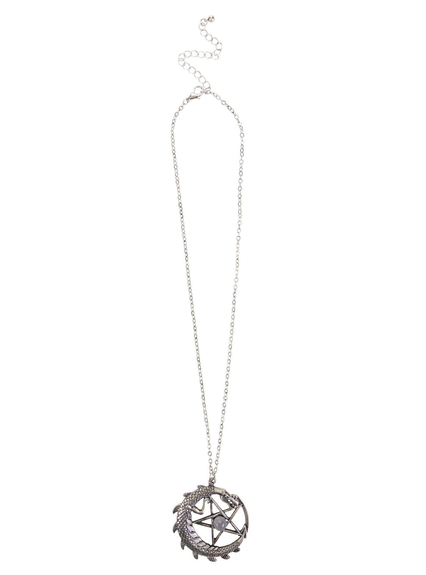 Dragon Pentagram Necklace | Hot Topic