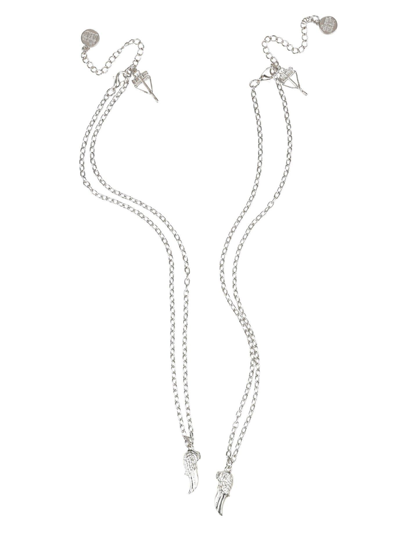 The Walking Dead Daryl Wings Best Friend Necklace Set, , alternate