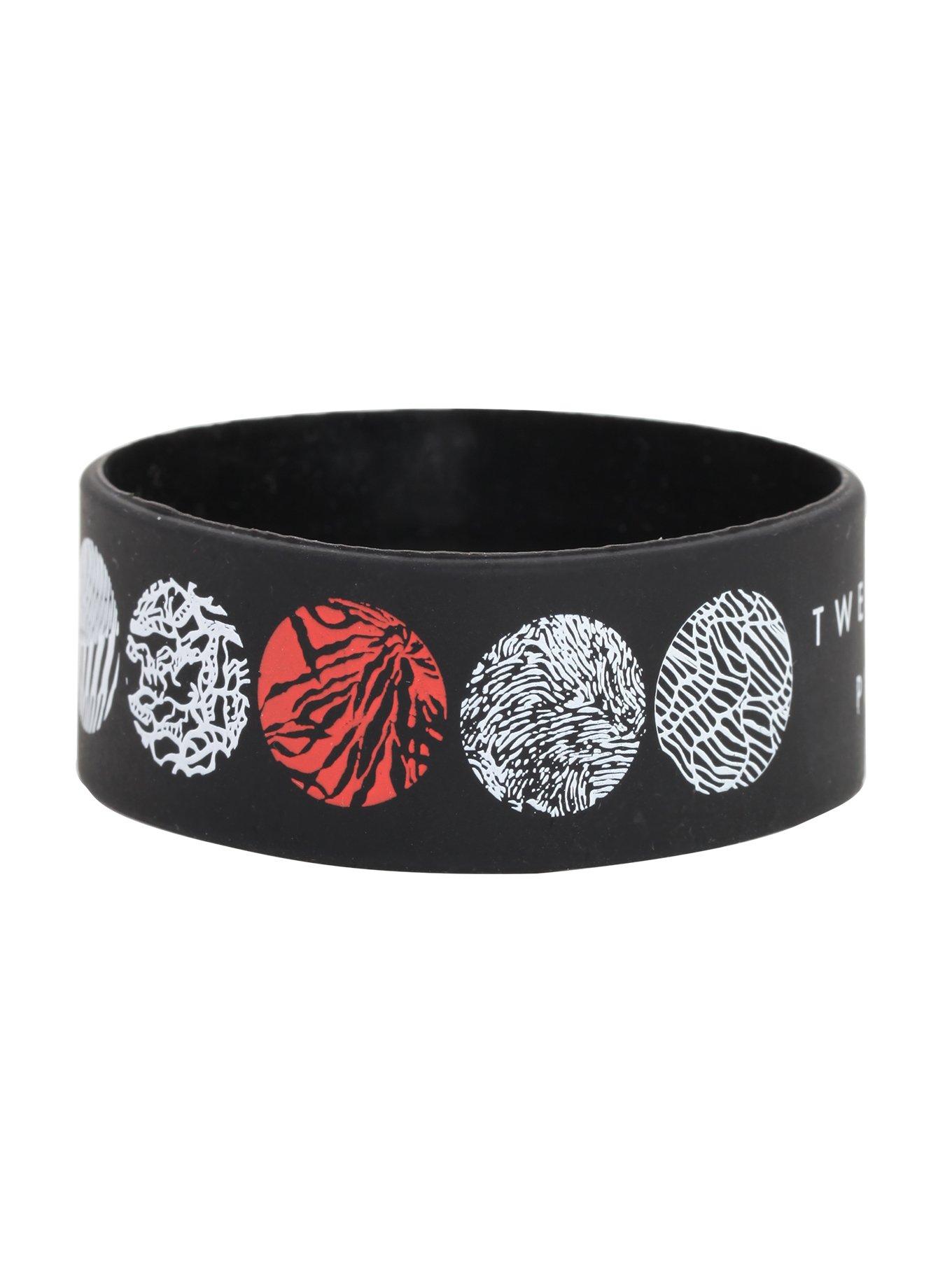 Twenty One Pilots Blurryface Rubber Bracelet, , alternate