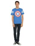 Marvel Captain America Shield Logo Athletic T-Shirt, , alternate