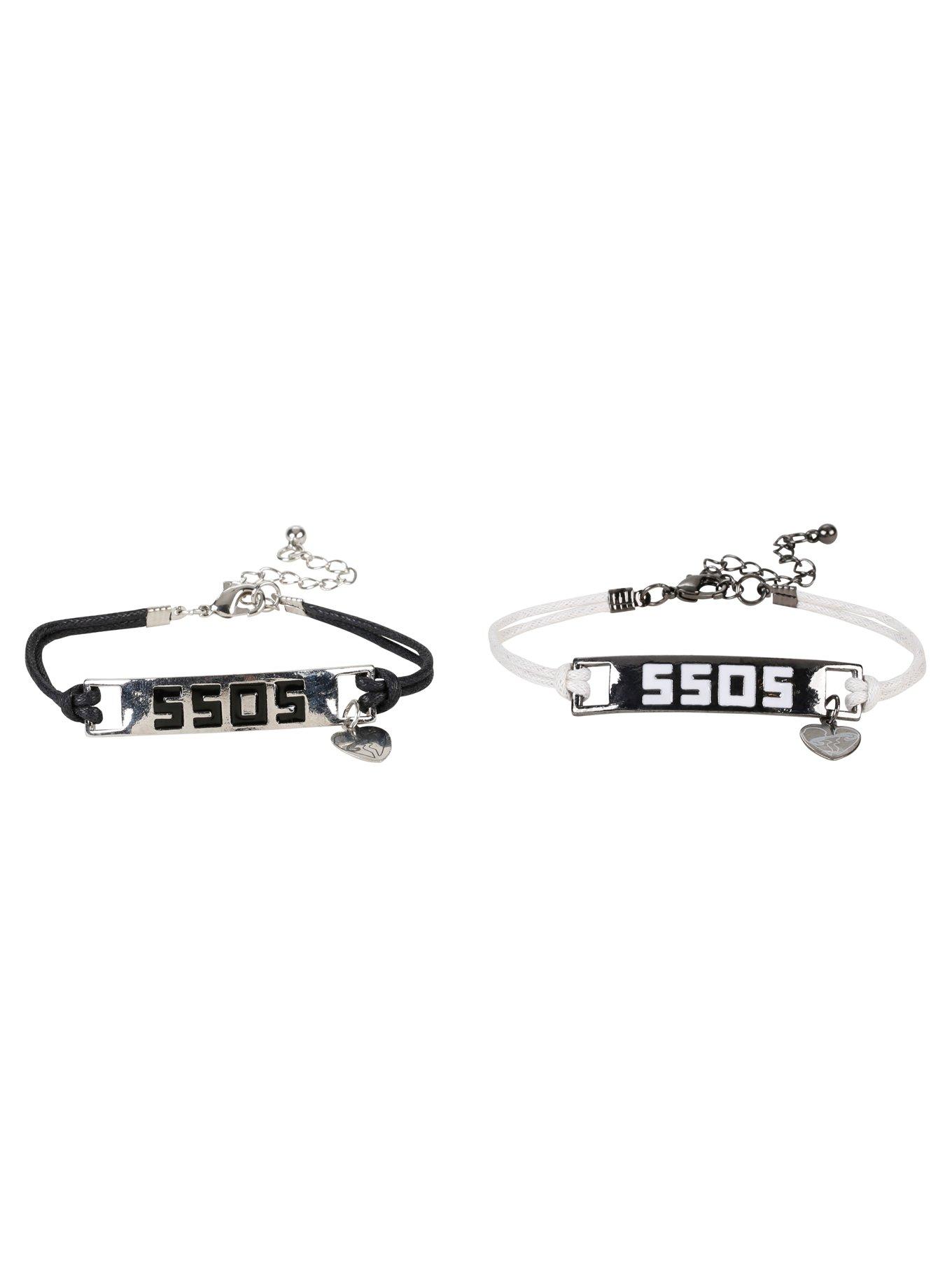 5 Seconds Of Summer ID Tag Bracelet Set, , alternate