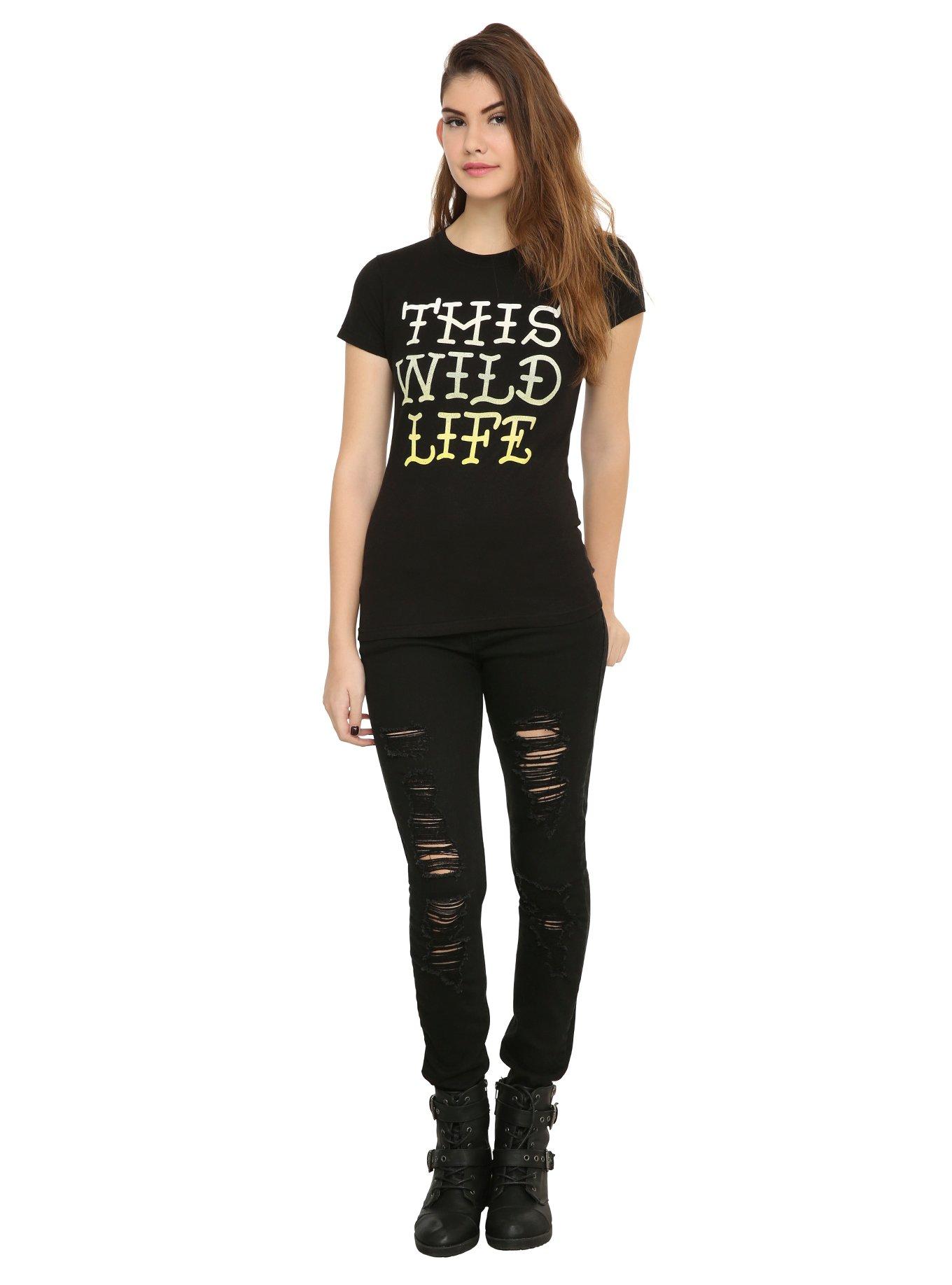 This Wild Life Logo Girls T-Shirt, , alternate