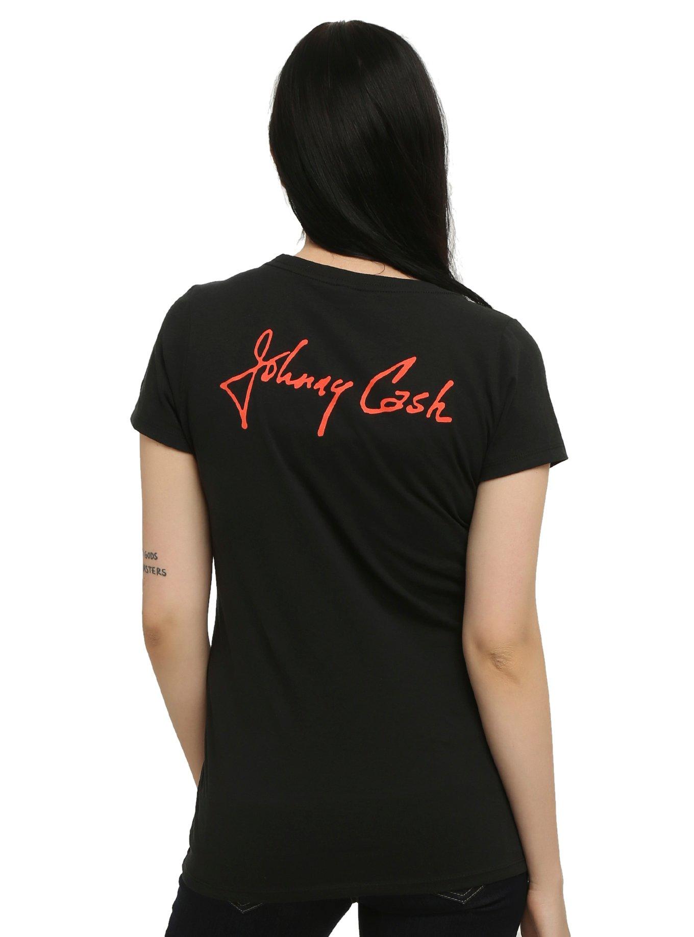 Johnny Cash Ring Of Fire Girls T-Shirt, , alternate