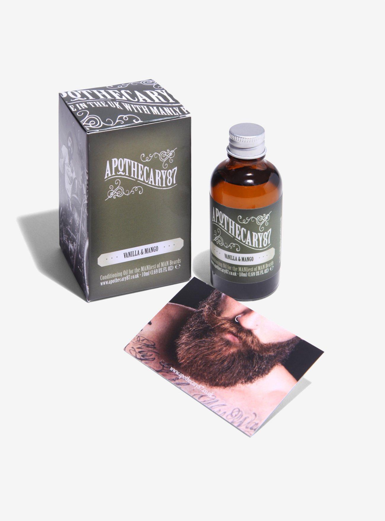 Apothecary 87 Vanilla And MANgo Beard Conditioning Oil, , alternate