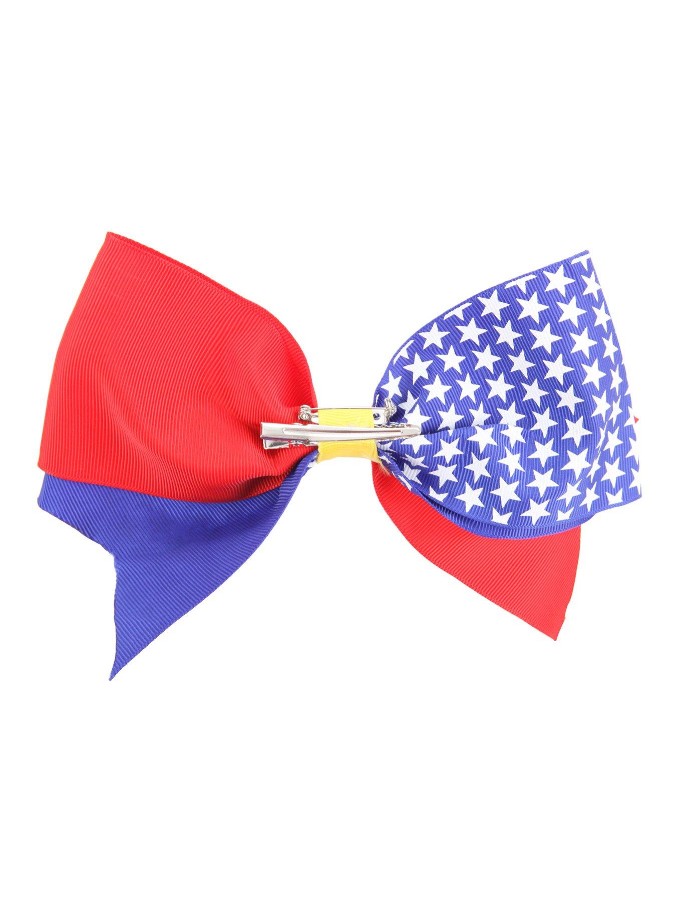 DC Comics Wonder Woman Large Cheer Hair Bow, , alternate