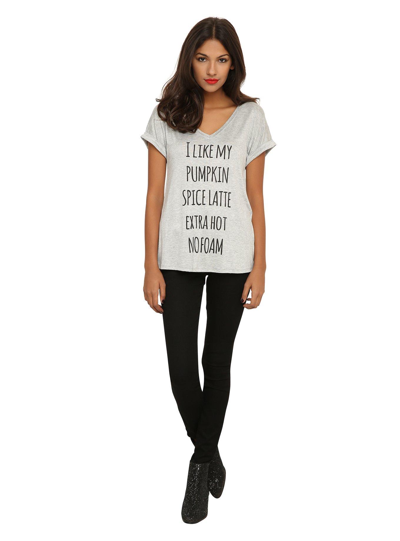 Scream Queens Pumpkin Spice Latte Girls T-Shirt, , alternate