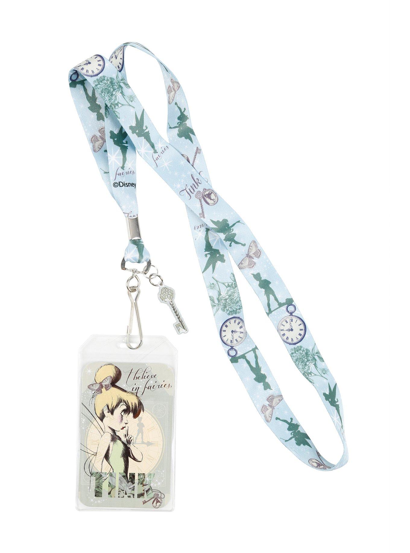 Loungefly Disney Peter Pan Tinker Bell Lanyard, , alternate