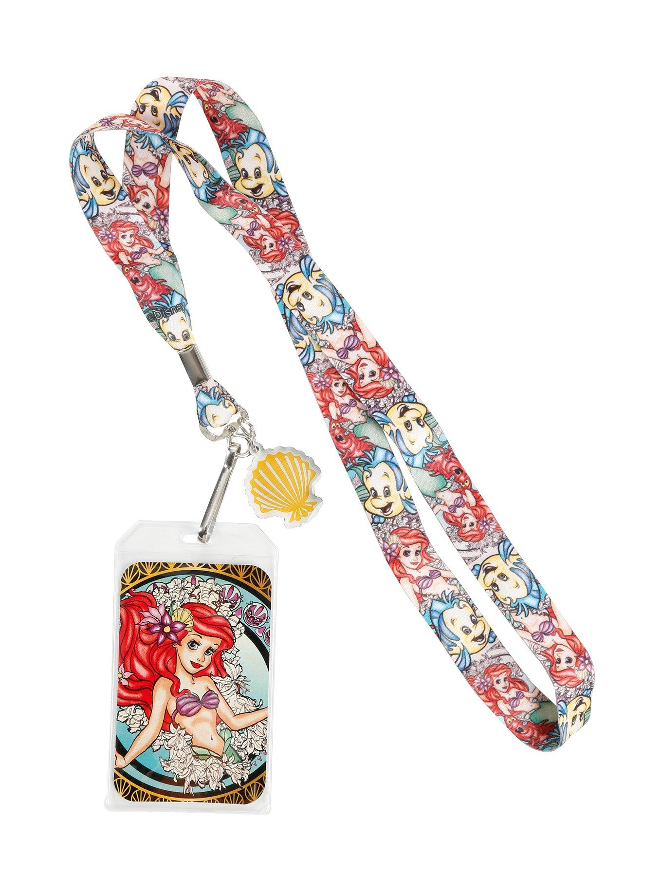 Loungefly Disney The Little Mermaid Ariel Lanyard, , alternate