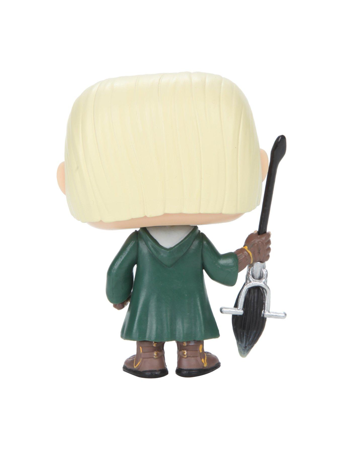 The funko pop Draco Malfoy Quidditch in Harry Potter Ptikouik in the video  MY ENTIRE COLLECTION OF FUNKO POP !!