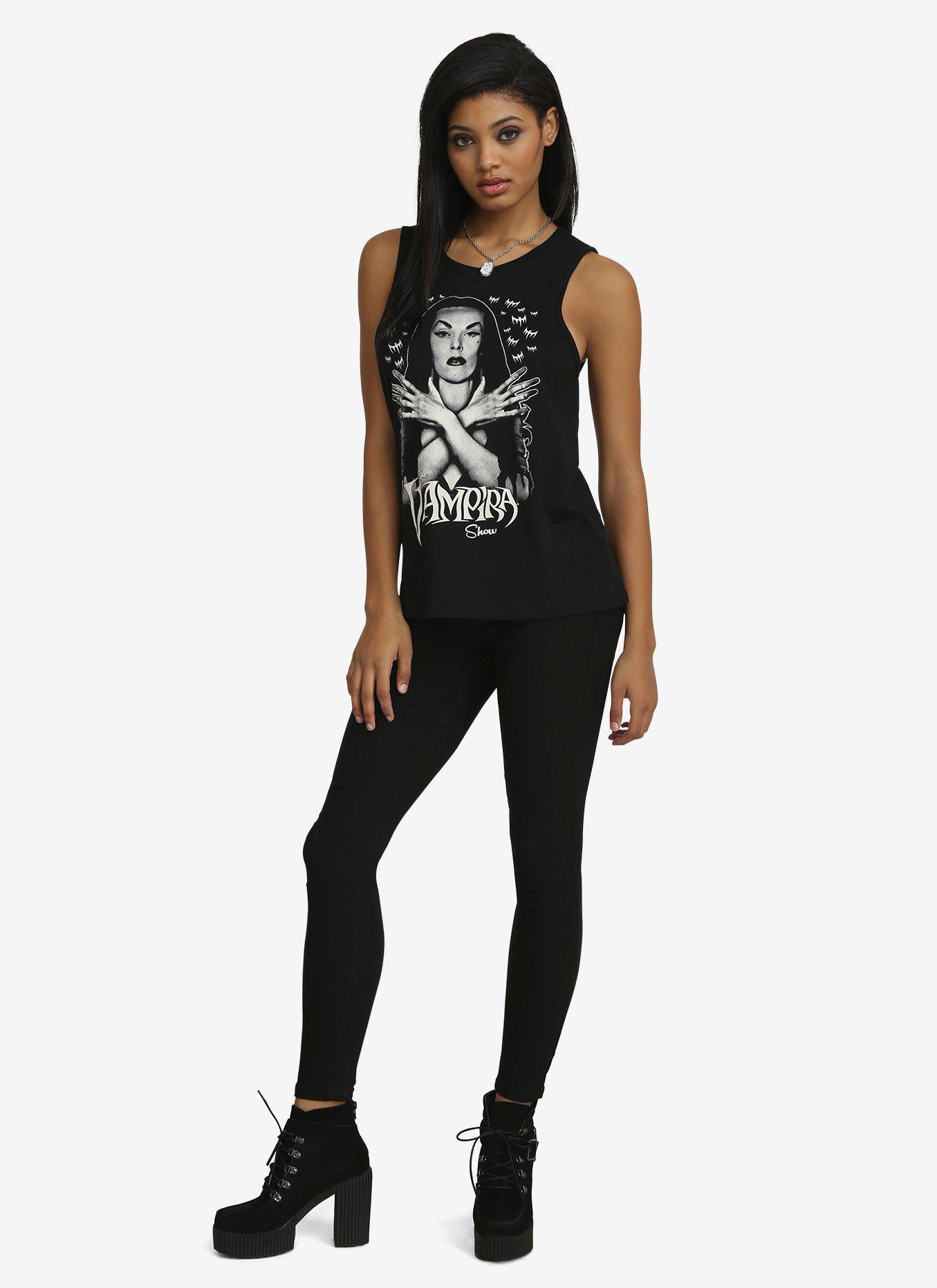 The Vampira Show Muscle Tee, , alternate