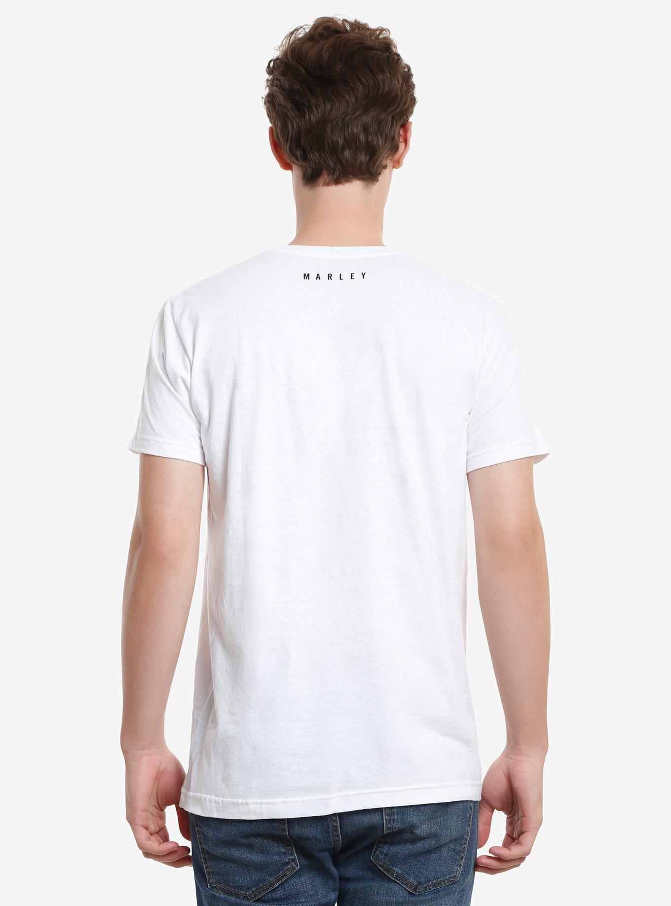 Bob Marley Geometric Collage T-Shirt, , alternate