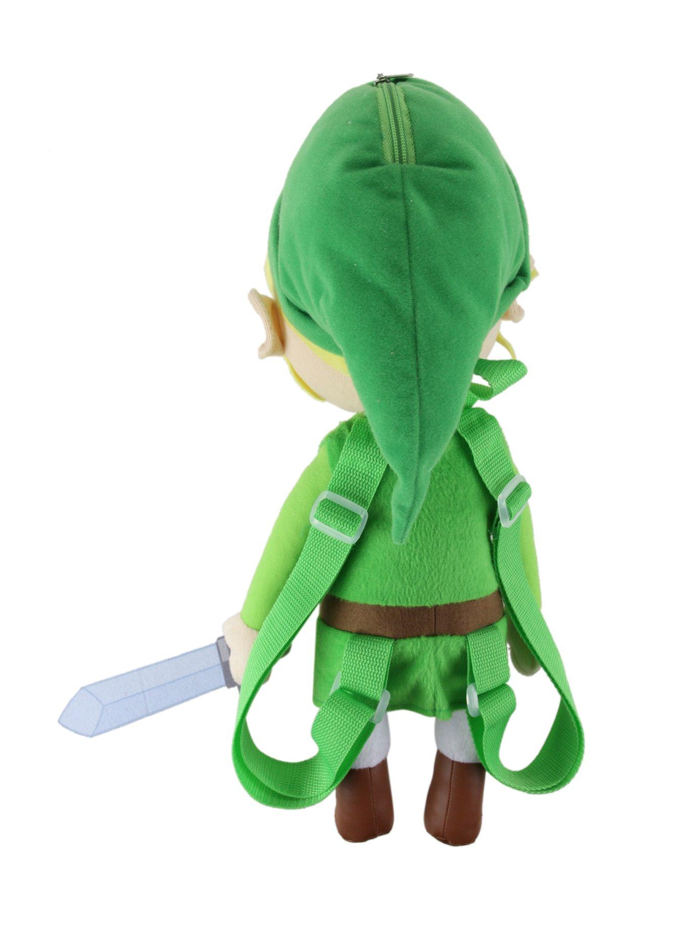 The Legend Of Zelda Link Plush Backpack, , alternate