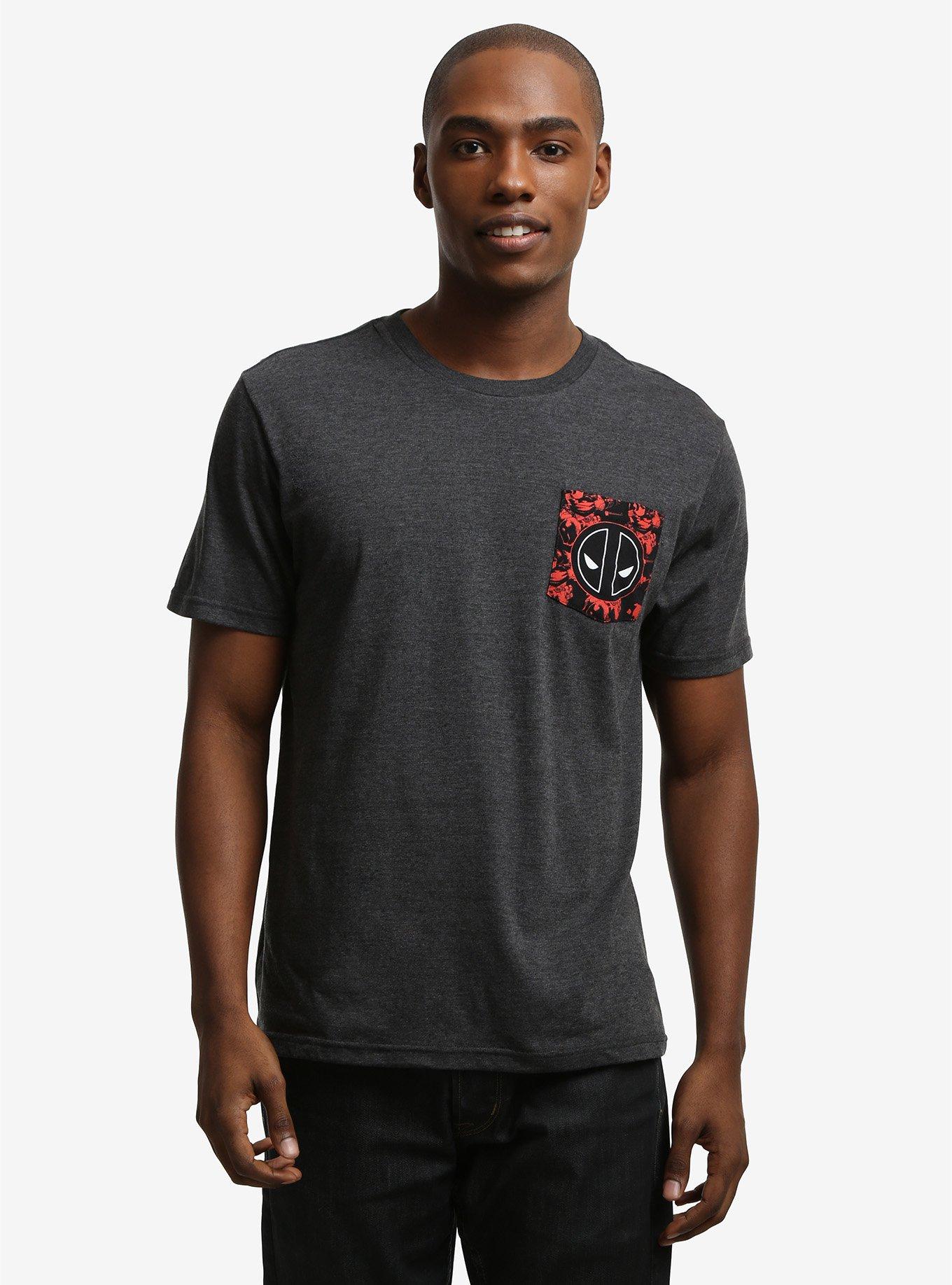 Marvel Deadpool Pocket T-Shirt, , alternate