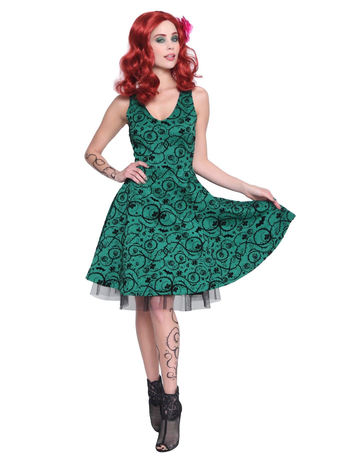 DC Comics Bombshells Poison Ivy Dress, , alternate