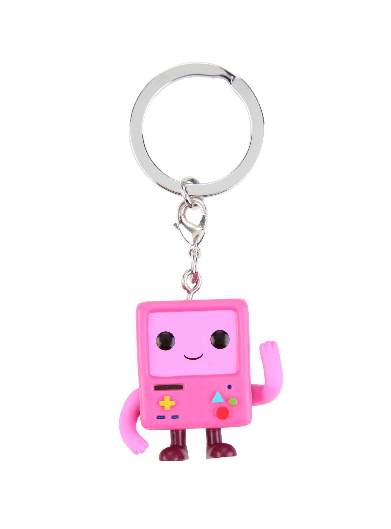 Funko Adventure Time Pocket Pop! Blushing BMO Key Chain Hot Topic Exclusive, , alternate