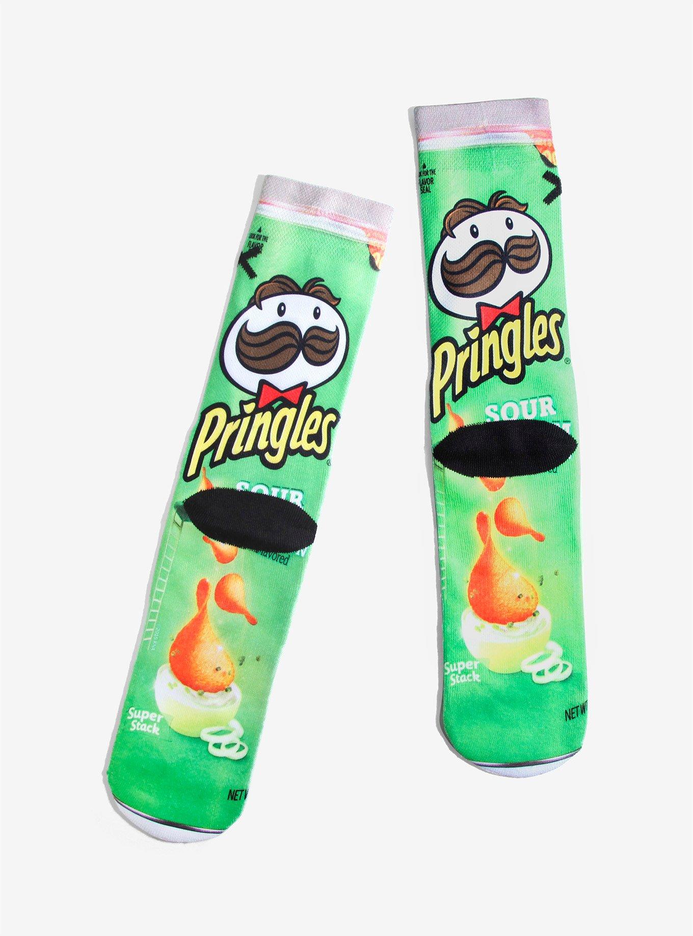 Odd Sox Pringles Sour Cream And Onion Crew Socks, , alternate