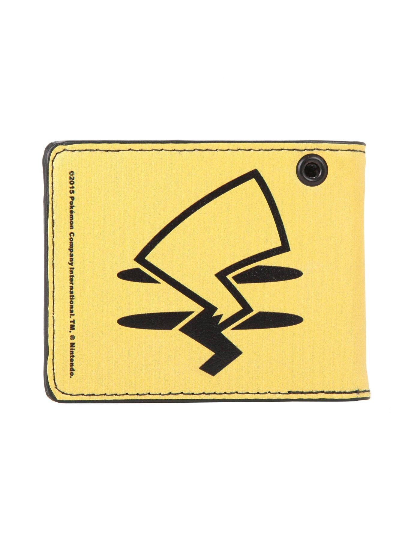 Pokemon Pikachu Silhouette Bi-Fold Wallet, , alternate