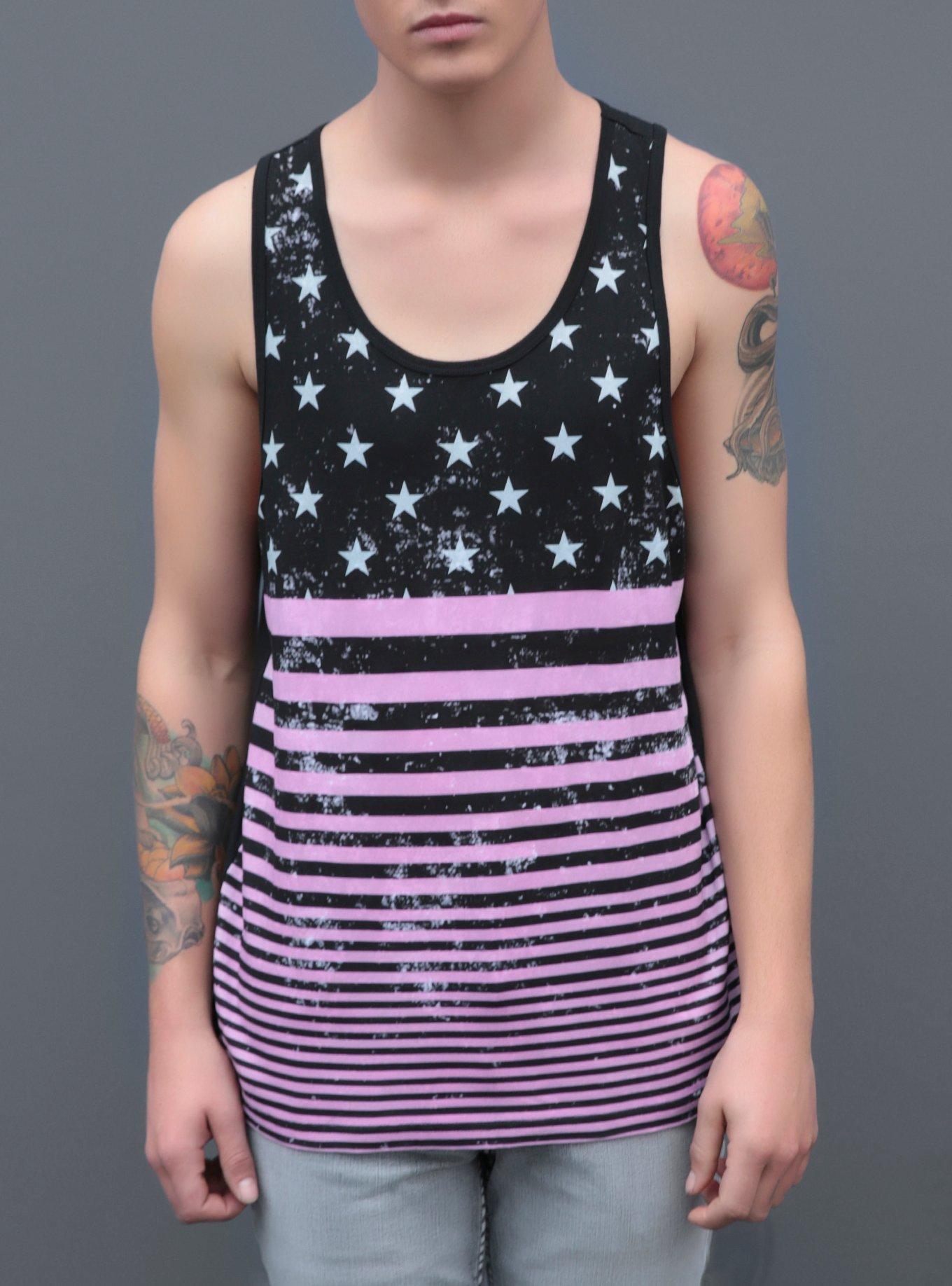 XXX RUDE Americana Tank Top, , alternate - view 2