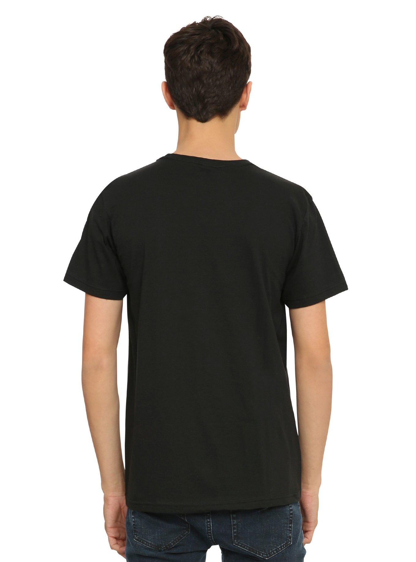 Red Hot Chili Peppers Tie-Dye Logo T-Shirt, BLACK, alternate