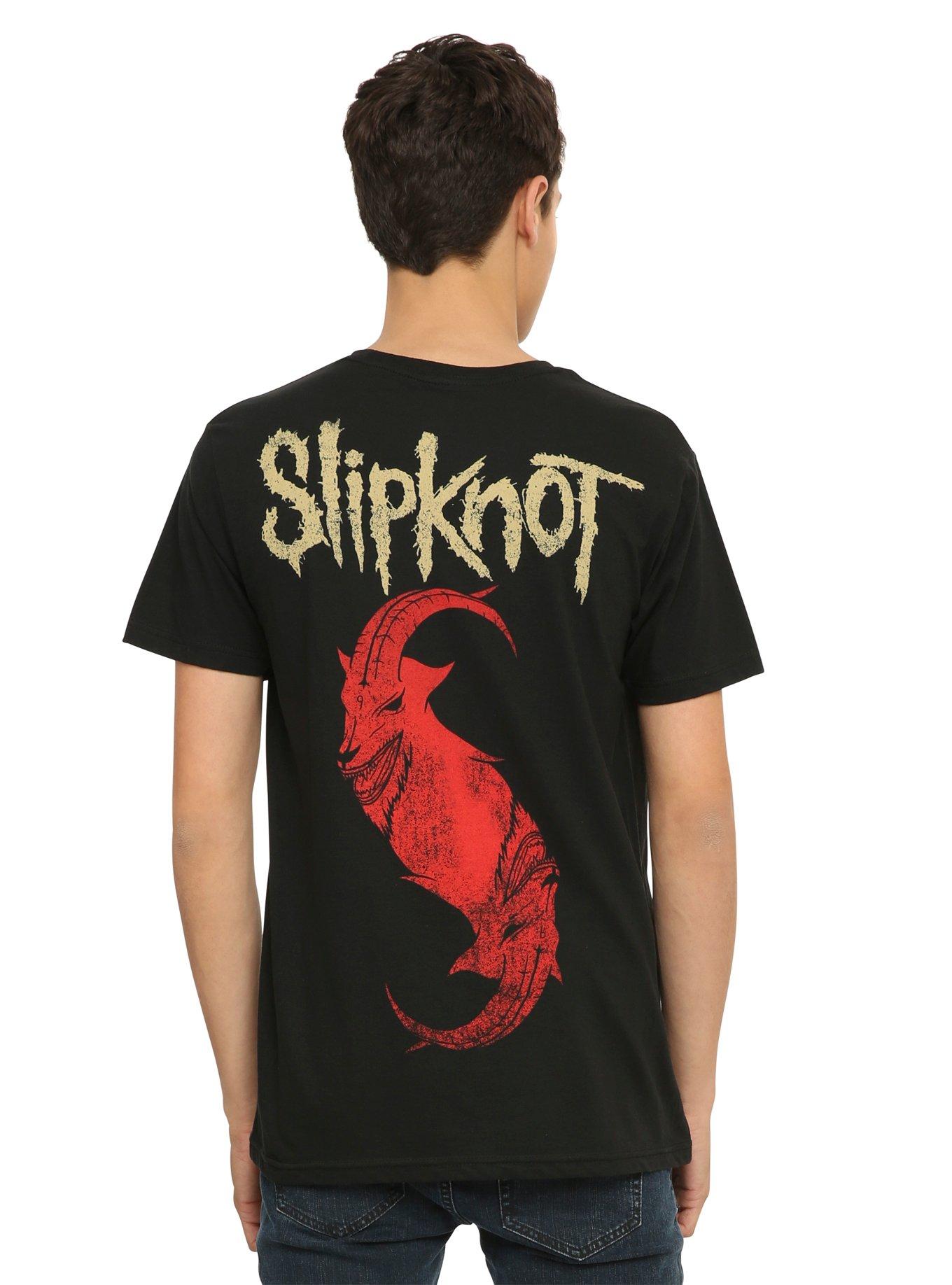 Slipknot Goat Head Tarot T-Shirt, , alternate