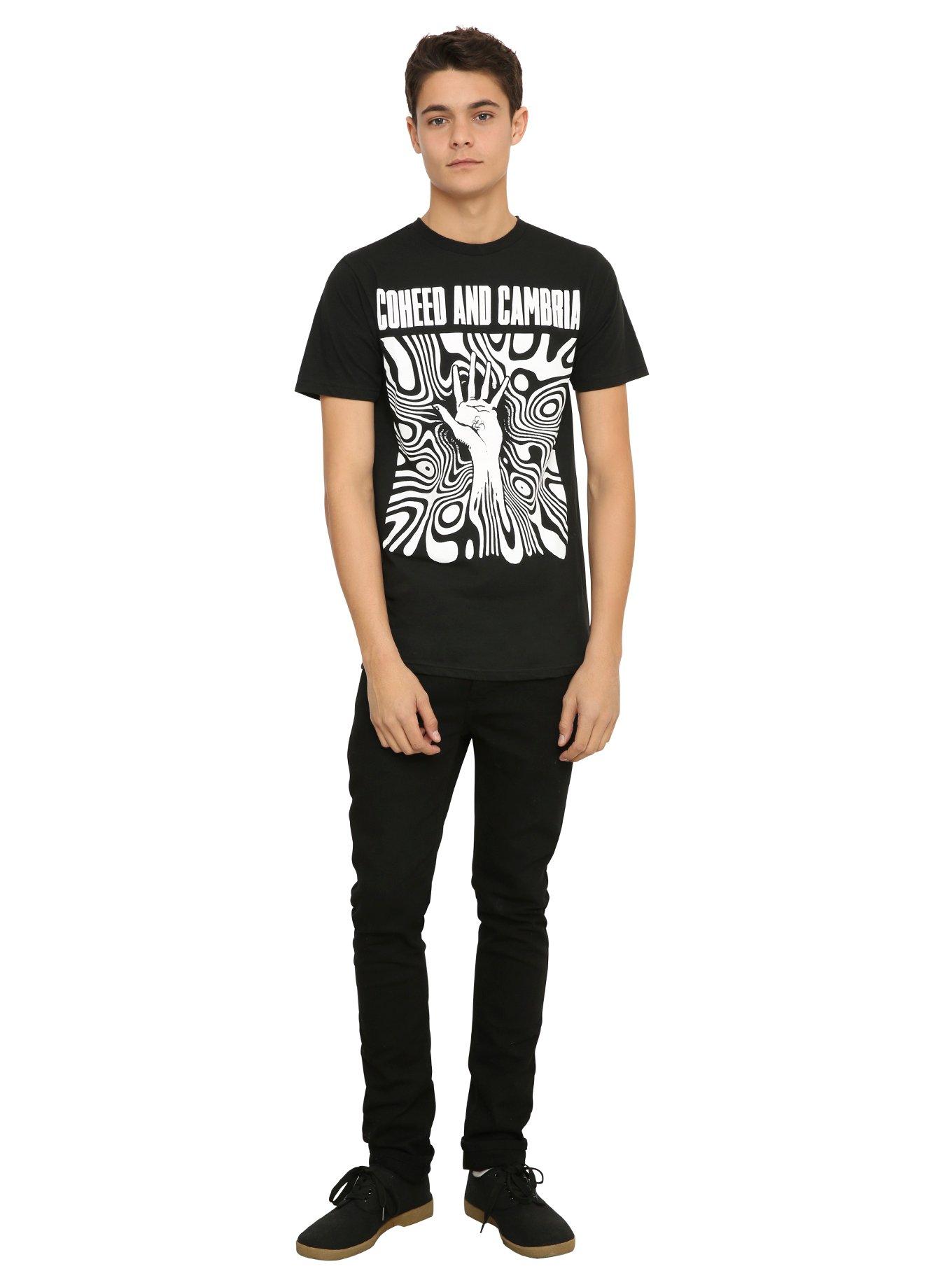 Coheed And Cambria Psychedelic Hand T-Shirt, , alternate