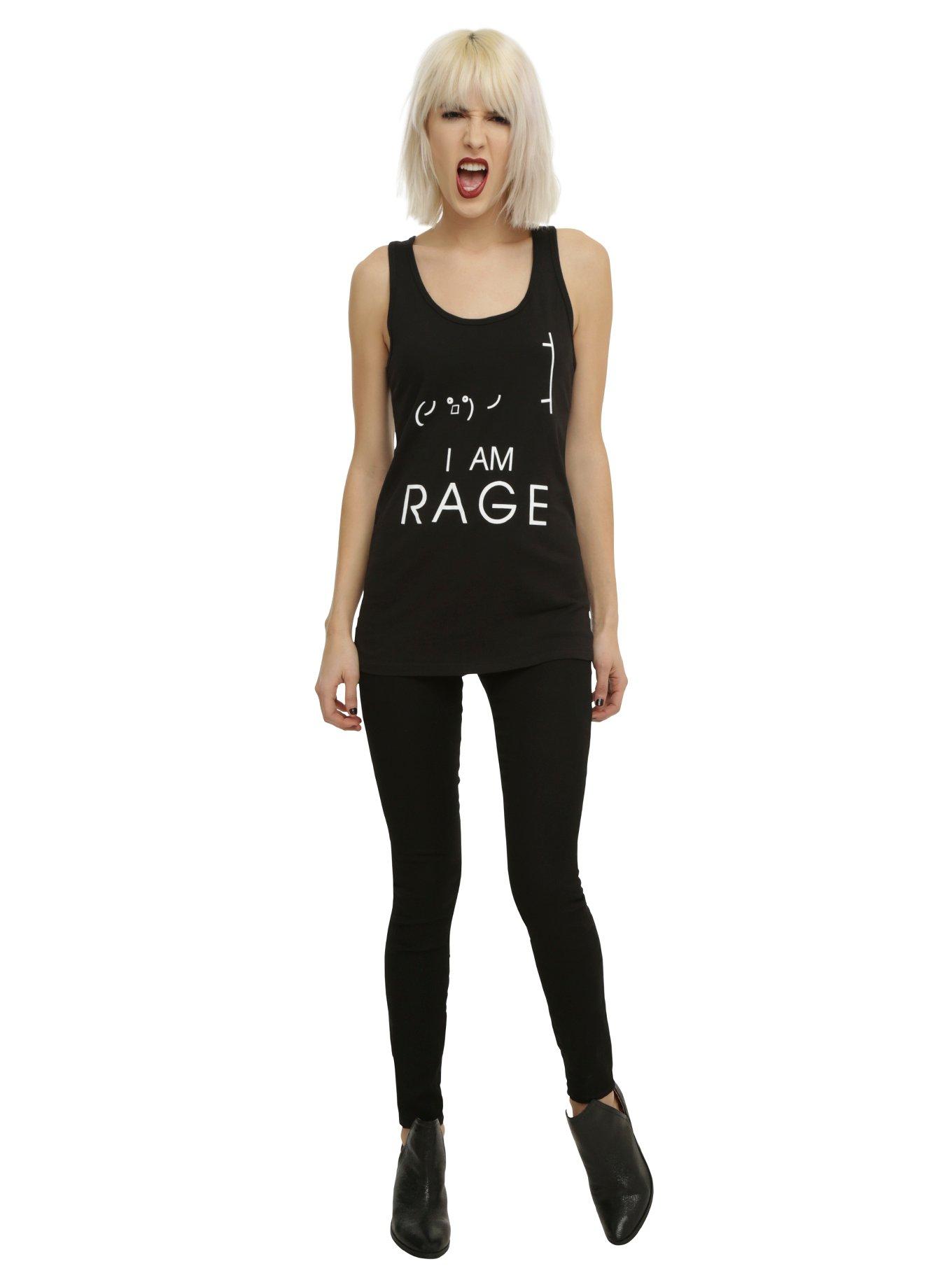 I Am Rage Girls Tank Top, , alternate